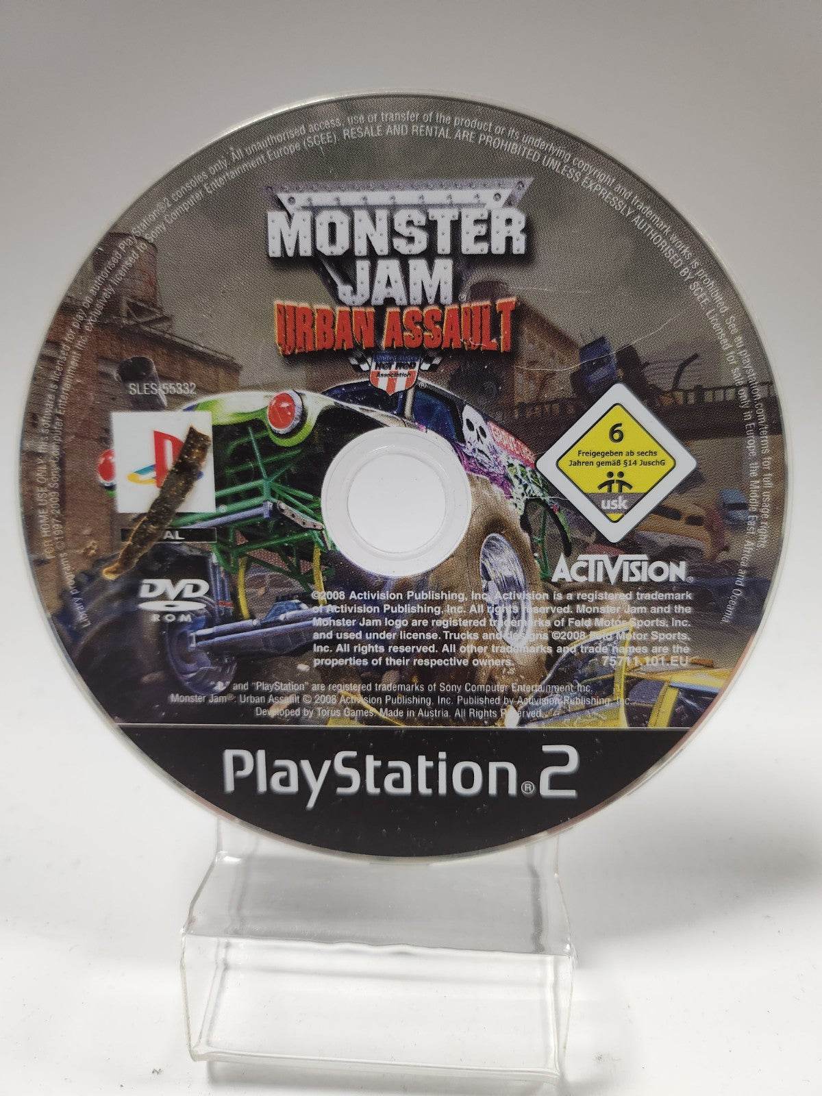 Monster Jam Urban Assault (Disc only) Playstation 2 - Feniks Gameshop