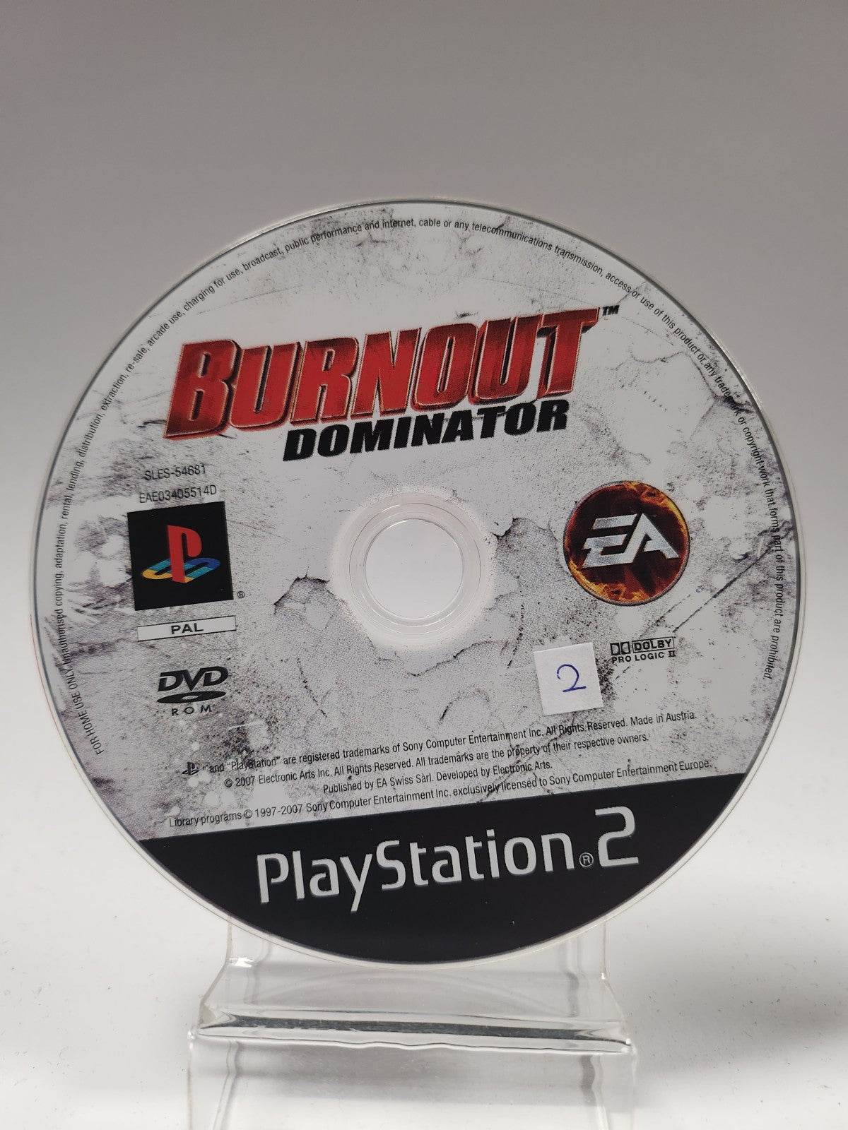 Burnout Dominator (Disc only) Playstation 2 - Feniks Gameshop