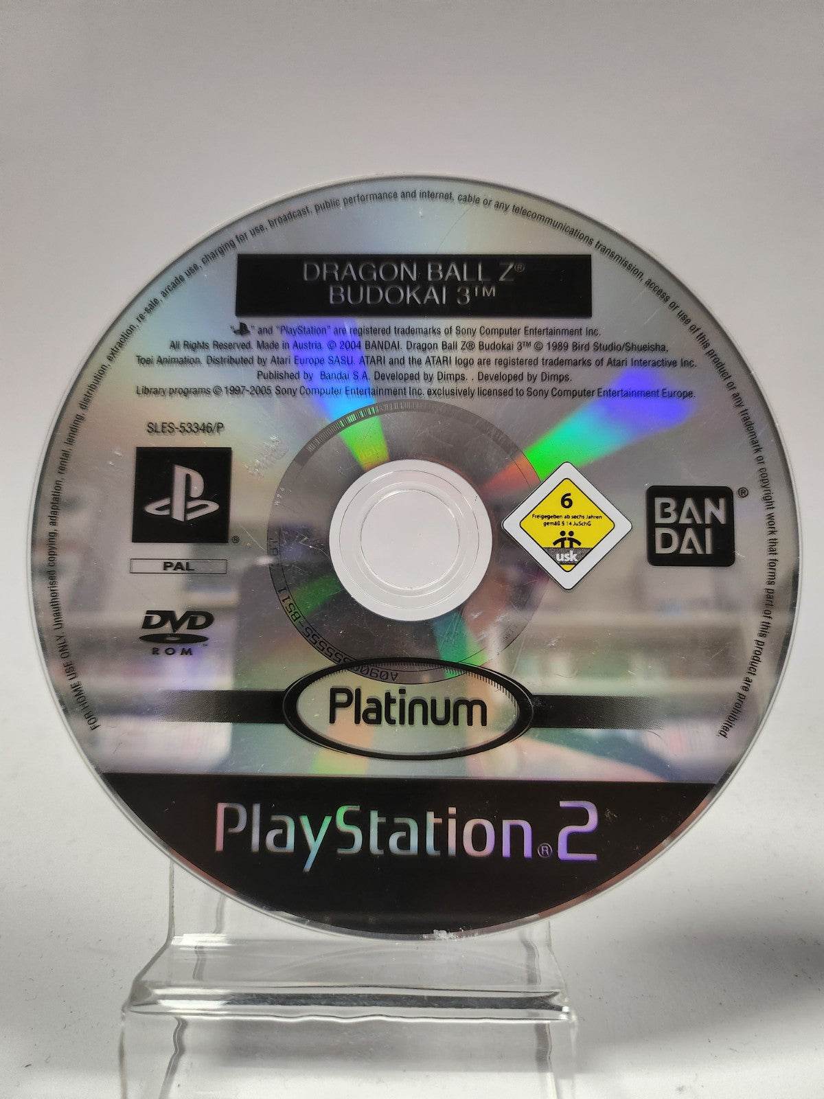 Dragon Ball Z Budokai 3 Platinum (disc only) Playstation 2 - Feniks Gameshop