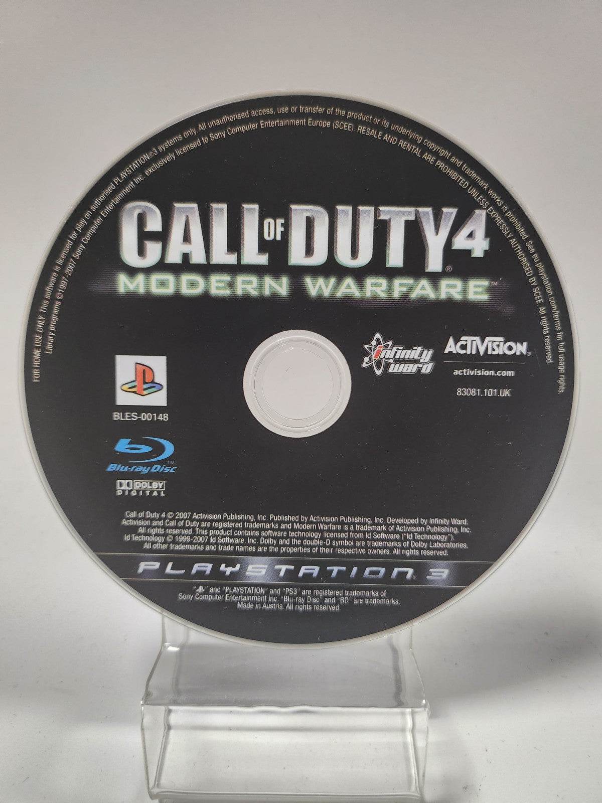 Call of Duty Modern Warfare 4 (disc only) Playstation 3 - Feniks Gameshop