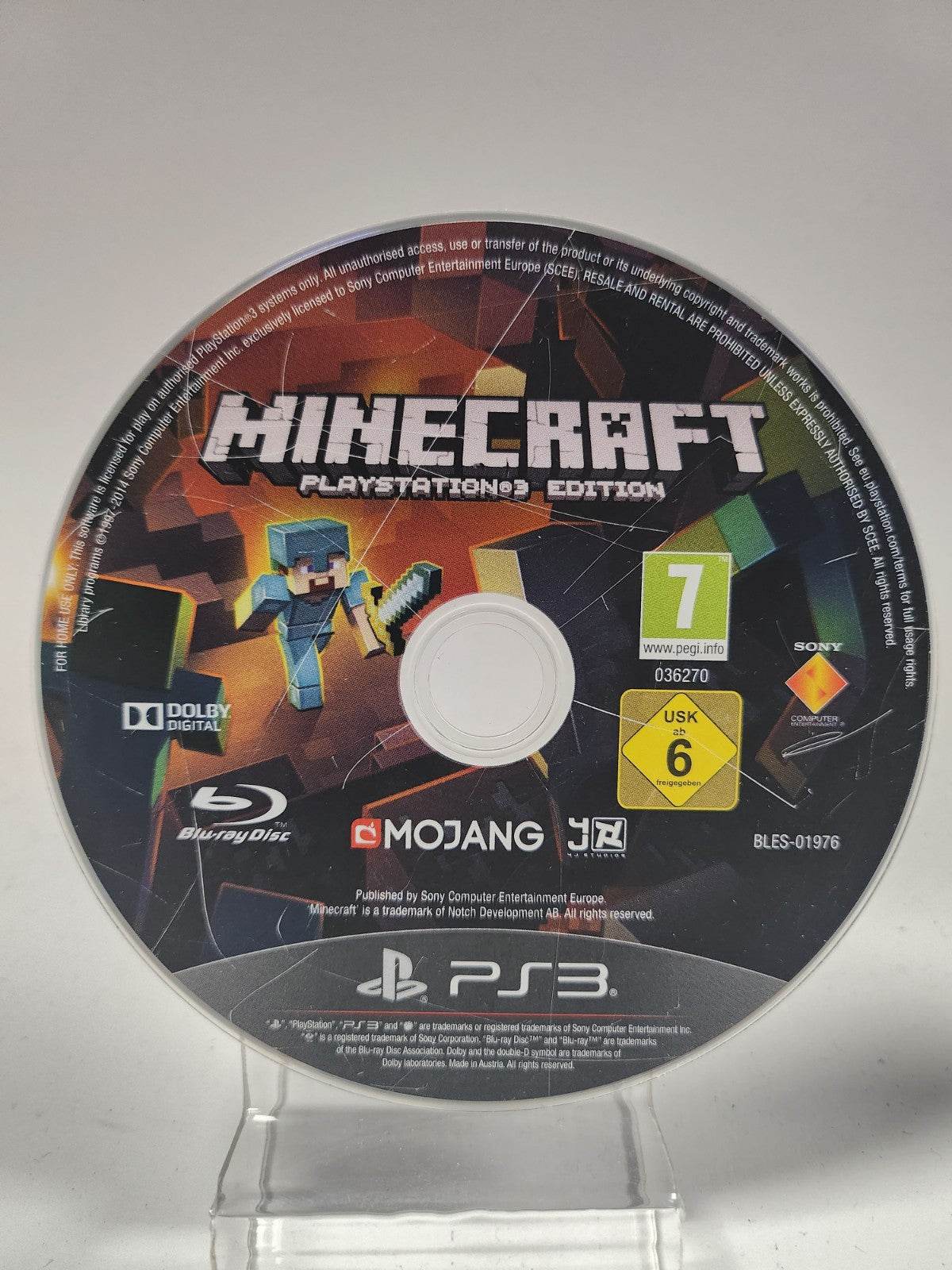 Minecraft (disc only) Playstation 3 - Feniks Gameshop