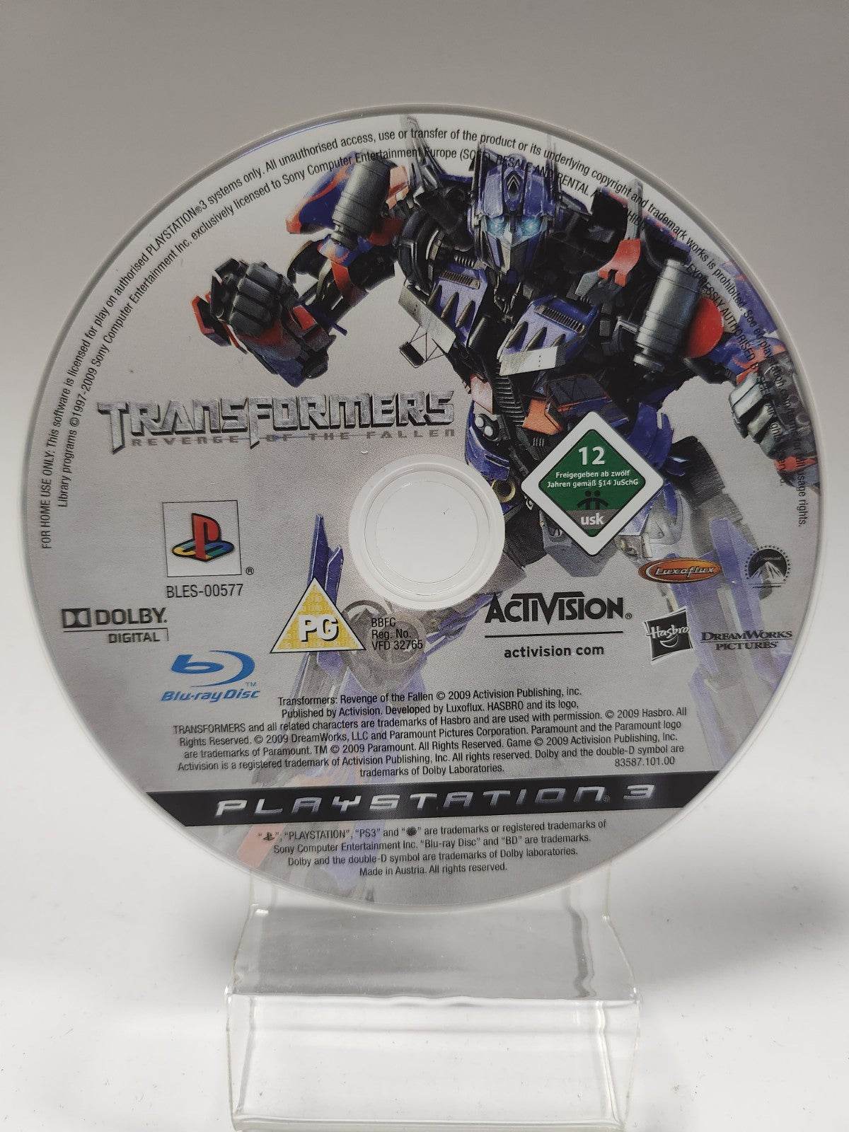 Transformers Revenge of the Fallen (disc only) Playstation 3 - Feniks Gameshop