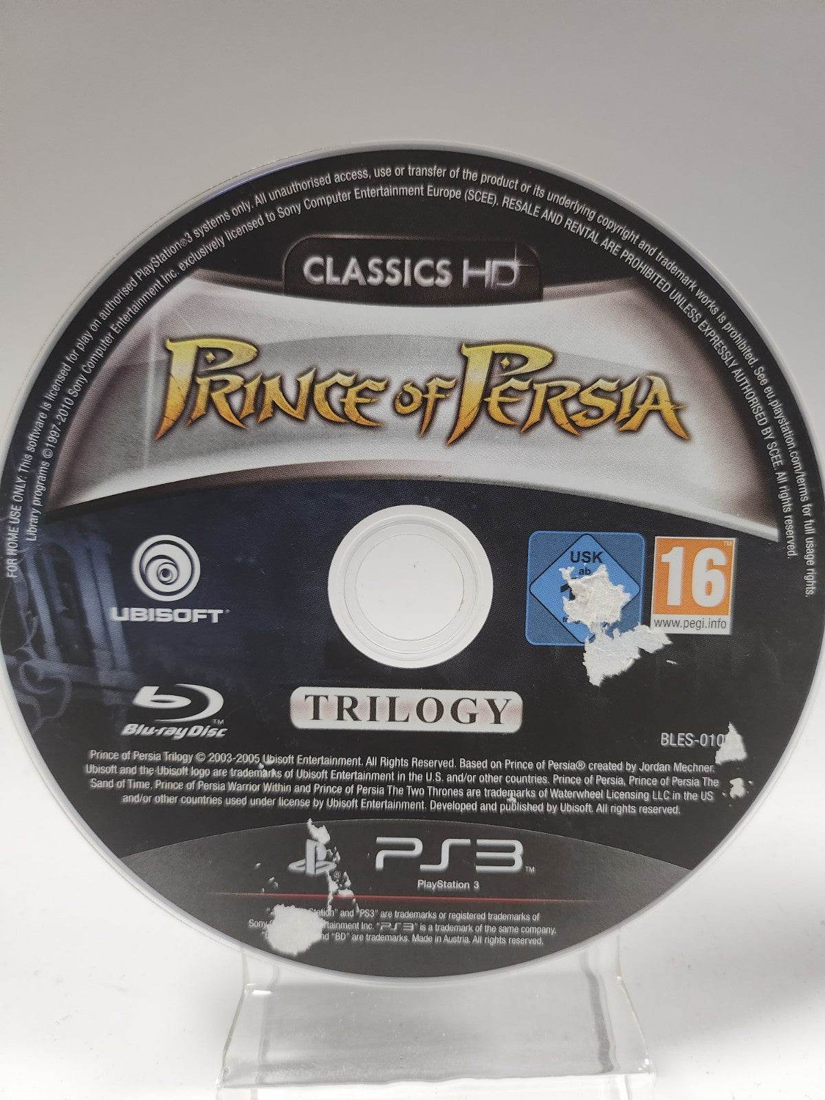 Prince of Persia Classics HD Trilogy (disc only) Playstation 3 - Feniks Gameshop