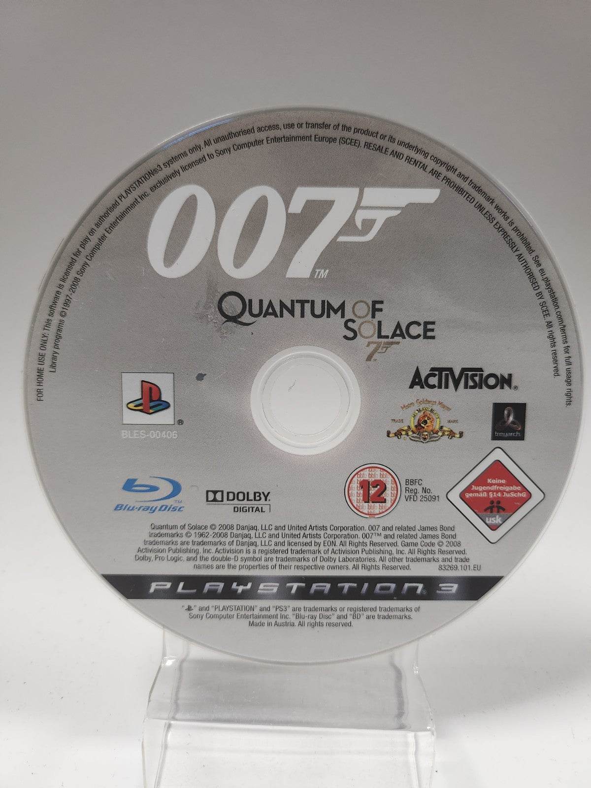 007 Quantum of Solace (disc only) Playstation 3 - Feniks Gameshop
