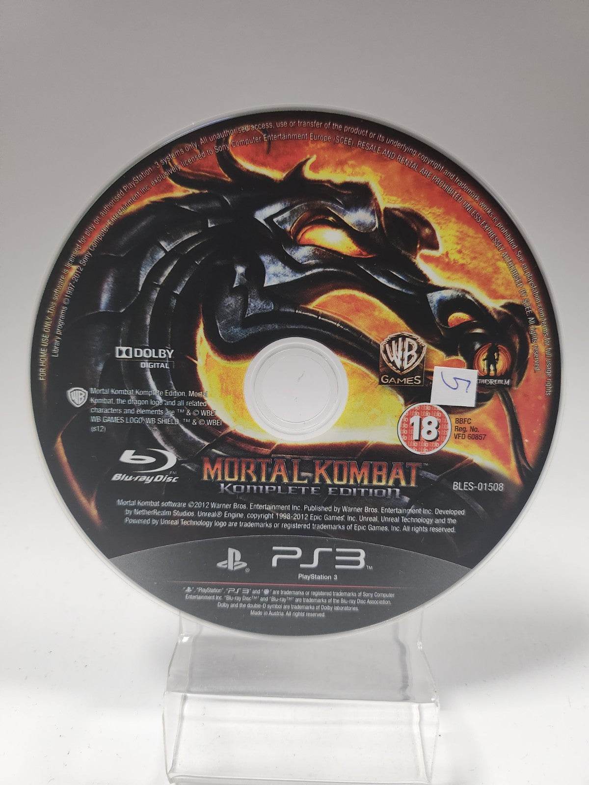 Mortal Kombat Komplete Edition (disc only) Playstation 3 - Feniks Gameshop