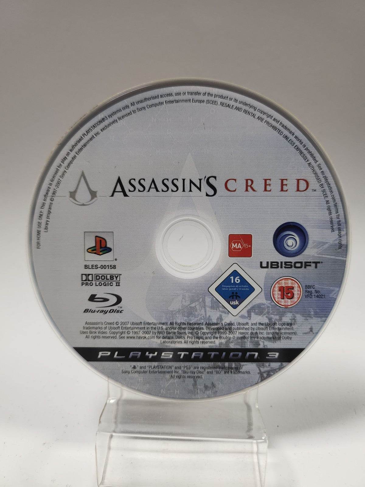 Assassin's Creed (disc only) Playstation 3 - Feniks Gameshop