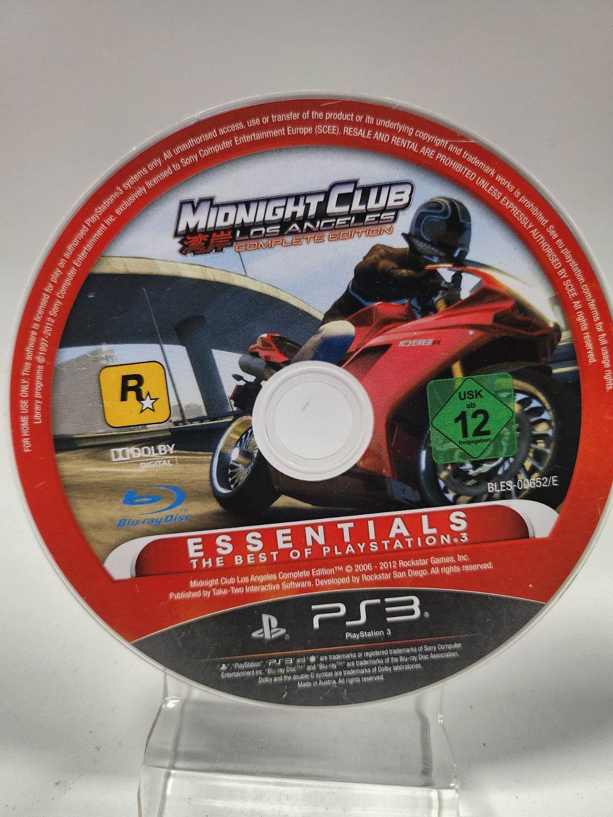 Midnight Club Los Angeles Komplete Essentials Edition (disc only) Playstation 3 - Feniks Gameshop