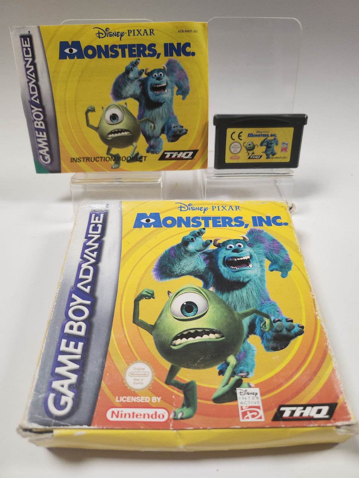 Disney Pixar Monster Inc Boxed Game Boy Advance - Feniks Gameshop