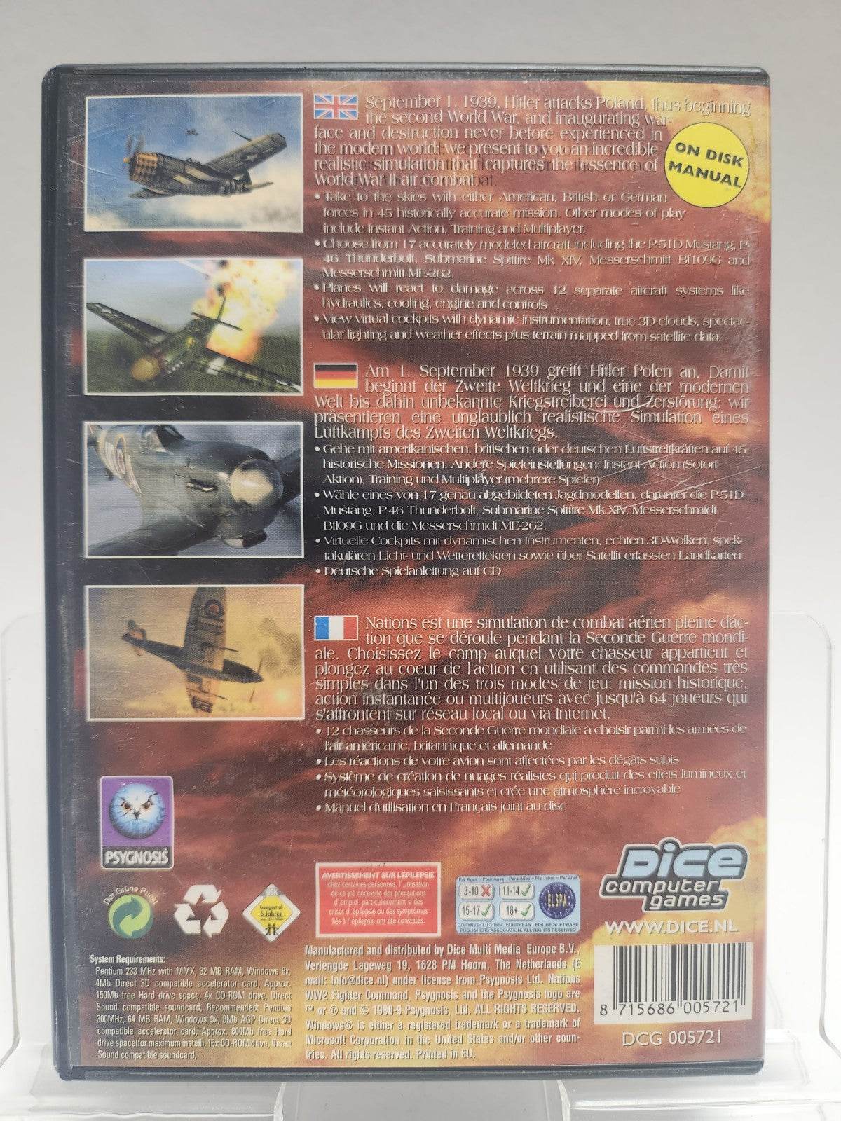 Nations WWII Fighter Command (No Book) PC - Feniks Gameshop