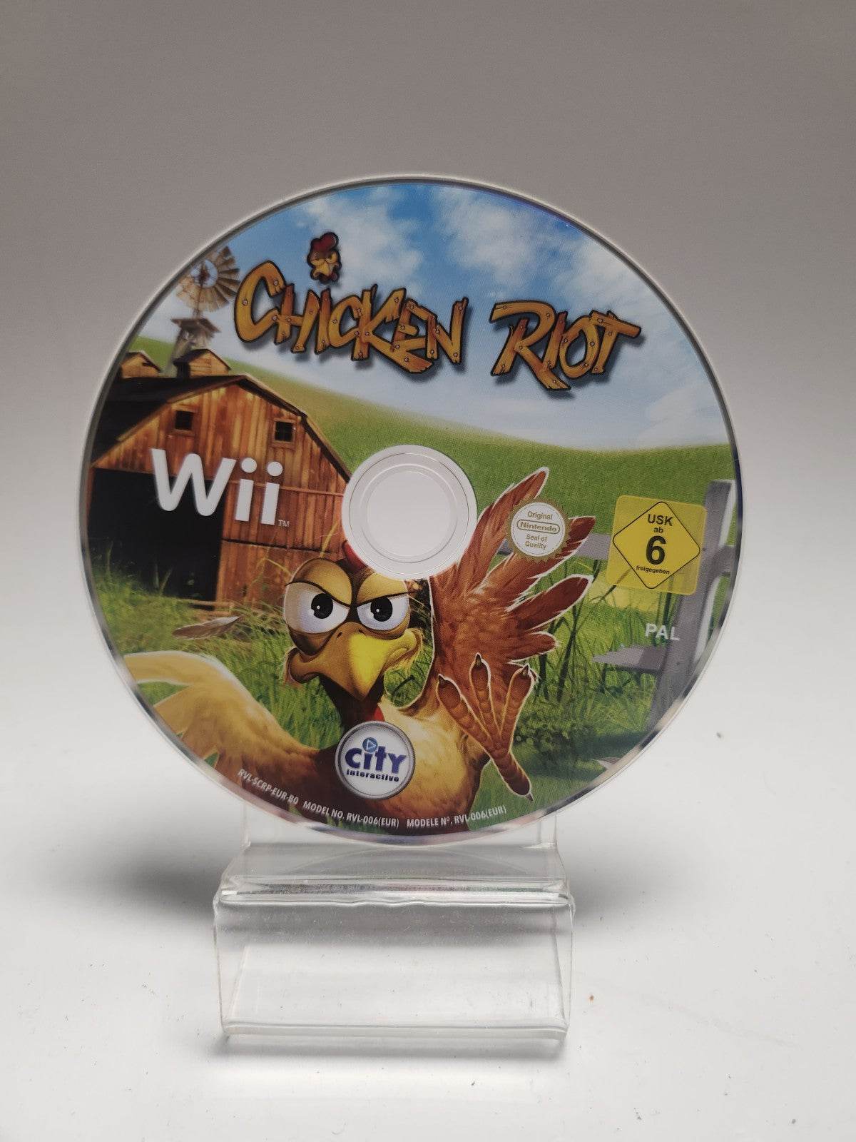 Chicken Riot (Disc Only) Nintendo wii - Feniks Gameshop