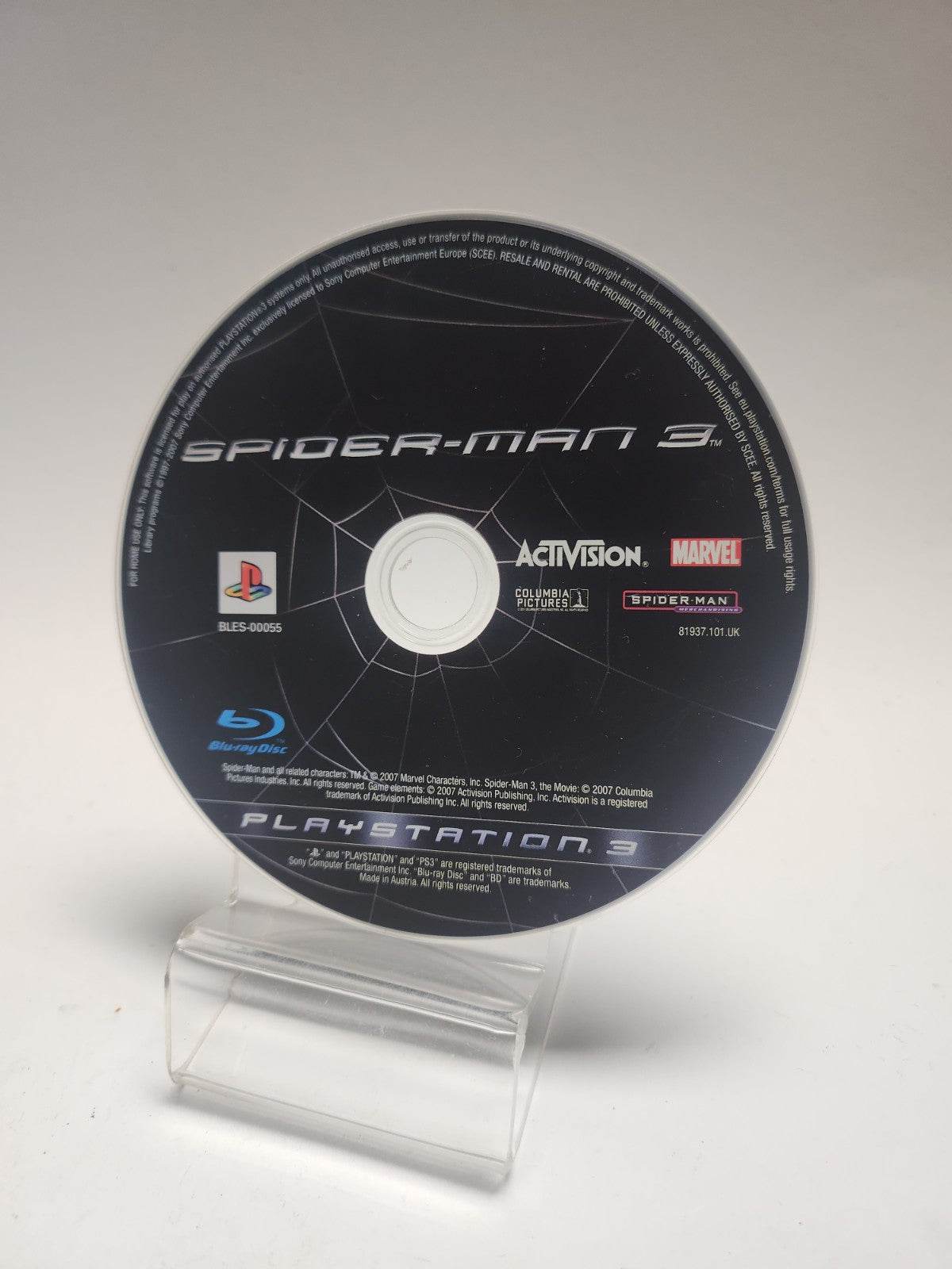 Spider-man 3 (Disc Only) Playstation 3 - Feniks Gameshop