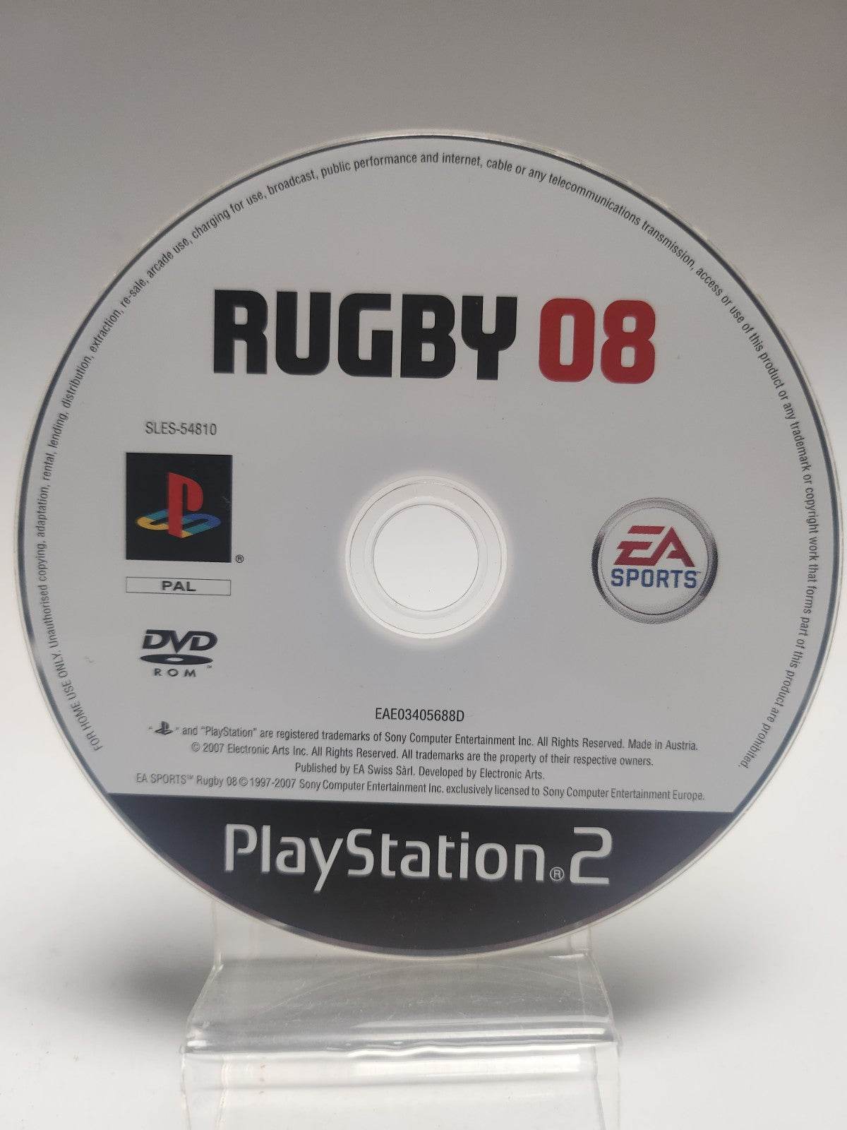 Rugby 08 (disc only) PlayStation 2 - Feniks Gameshop