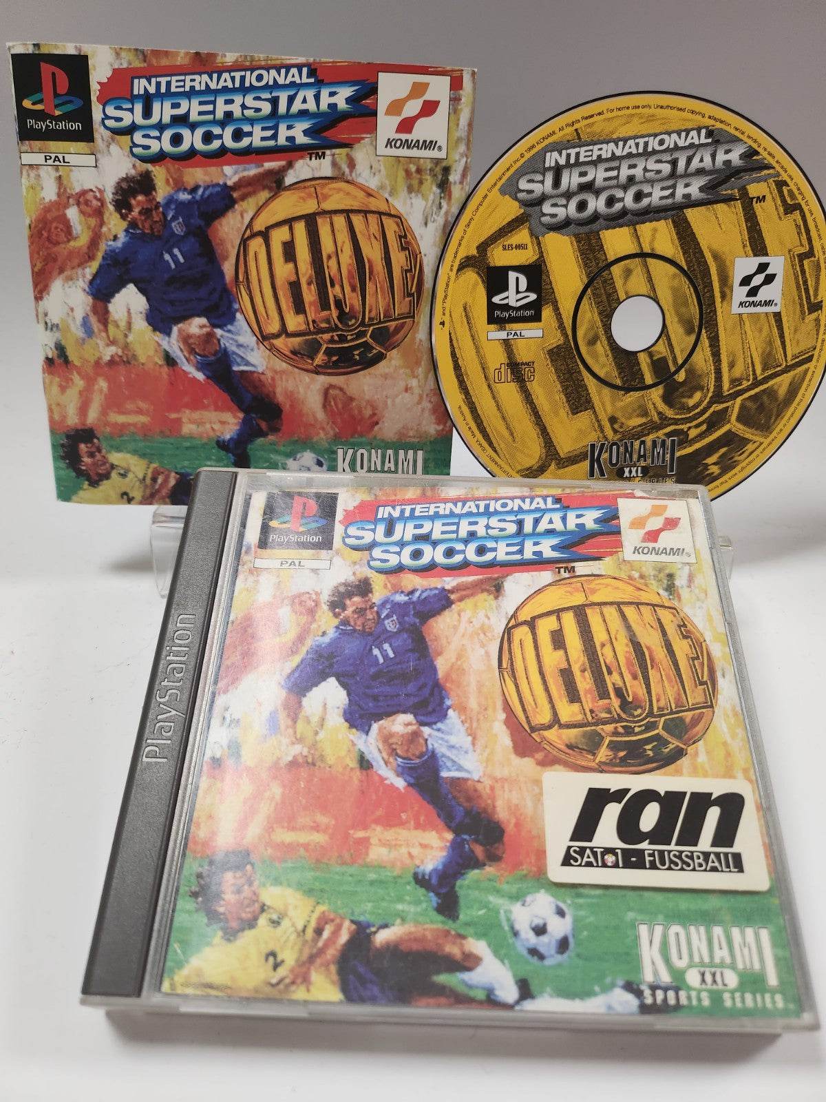 International Superstar Soccer Deluxe Playstation 1 - Feniks Gameshop