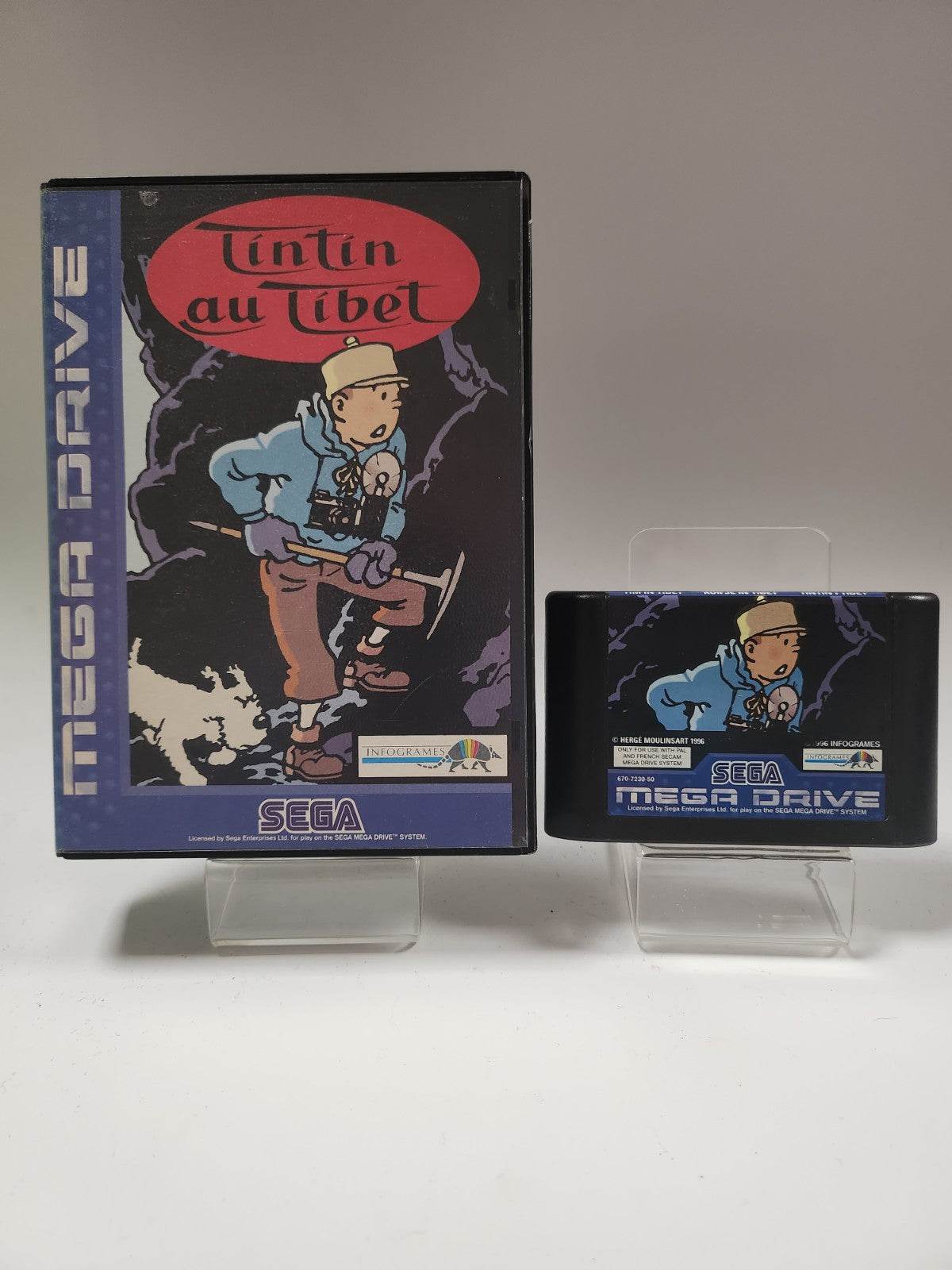 TinTin au Tibet Sega Mega Drive - Feniks Gameshop