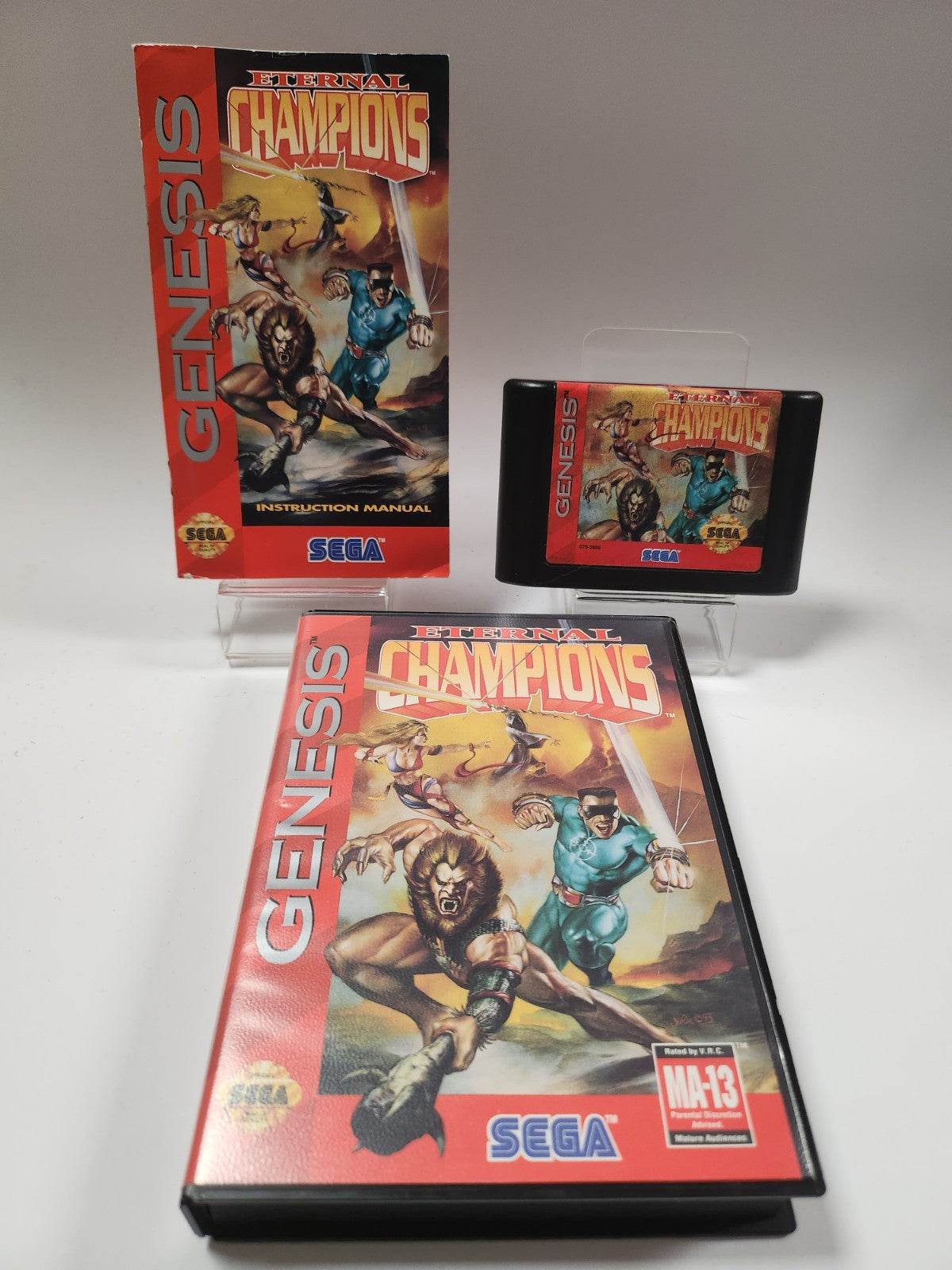 Eternal Champions Sega Genesis - Feniks Gameshop