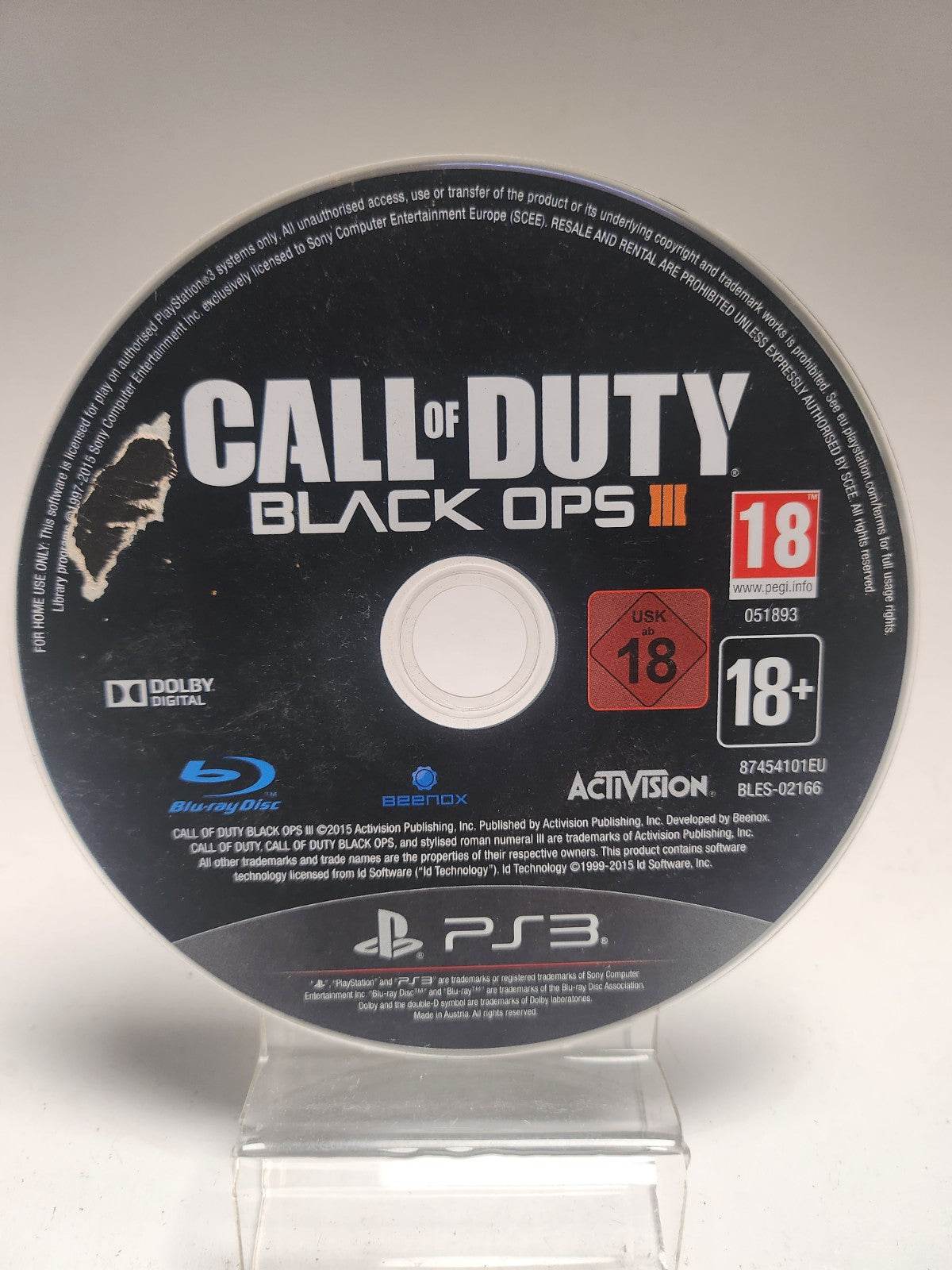 Call of Duty Black Ops III (disc only) PlayStation 3 - Feniks Gameshop