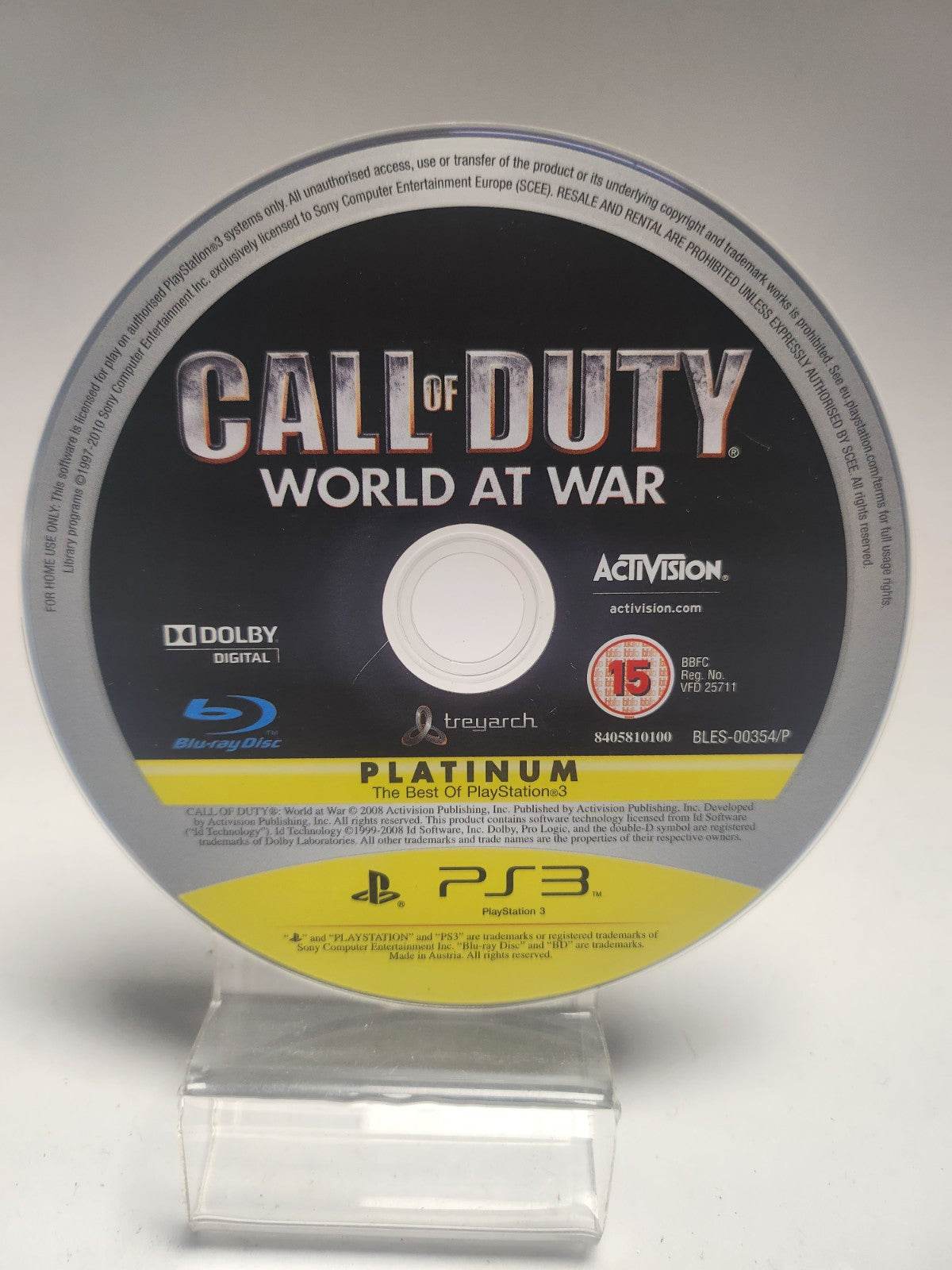Call of Duty World at War Platinum (disc only) PlayStation 3 - Feniks Gameshop