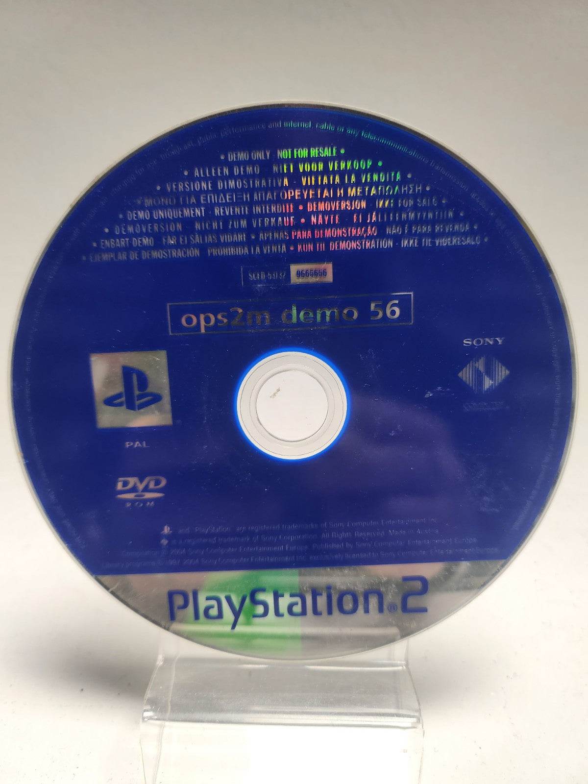 Ops2m Demo 56 (disc only) PlayStation 2 - Feniks Gameshop