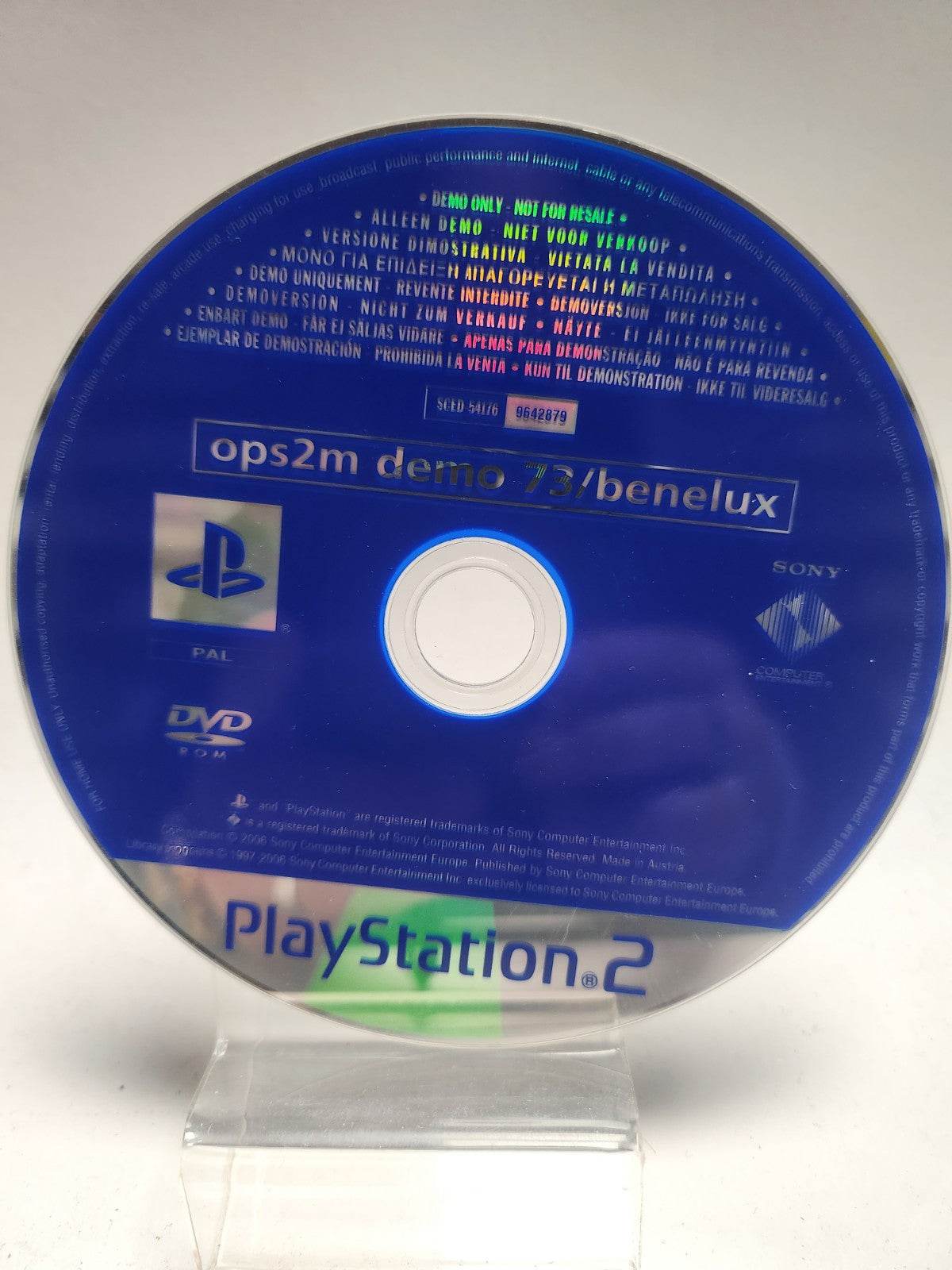 Ops2m Demo 73 Benelux (disc only) PlayStation 2 - Feniks Gameshop