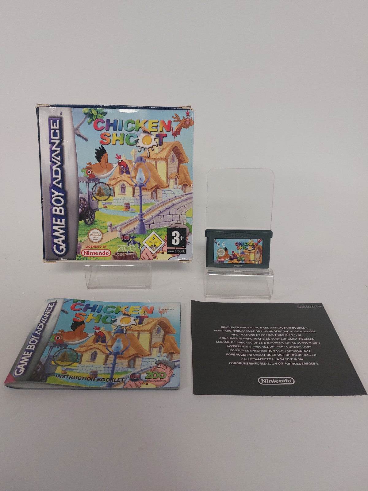 Chicken Shot Boxed Nintendo Game Boy Advance - Feniks Gameshop