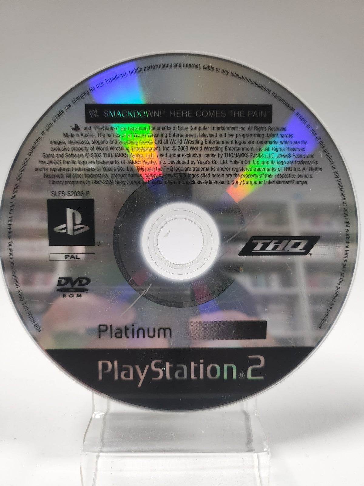 Smackdown Here Comes the Pain Platinum Edition (disc only) Playstation 2 - Feniks Gameshop