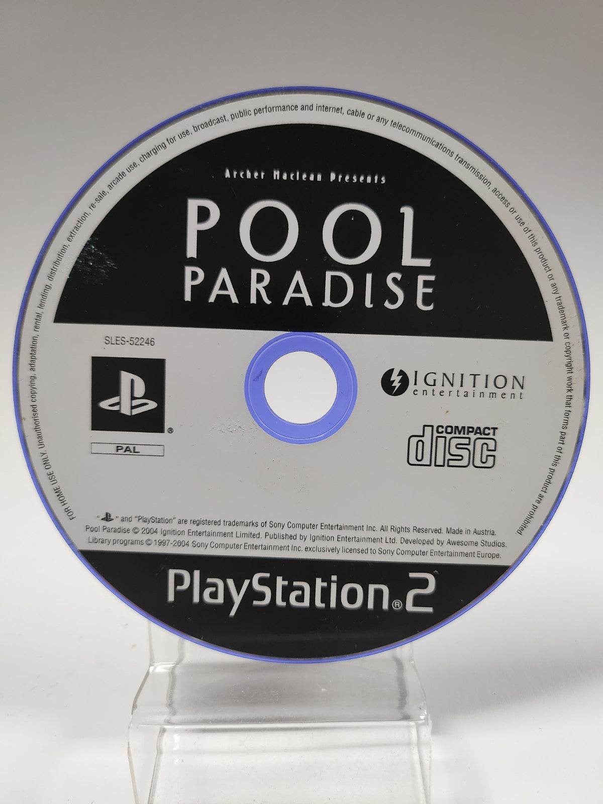 Pool Paradise (disc only) Playstation 2 - Feniks Gameshop