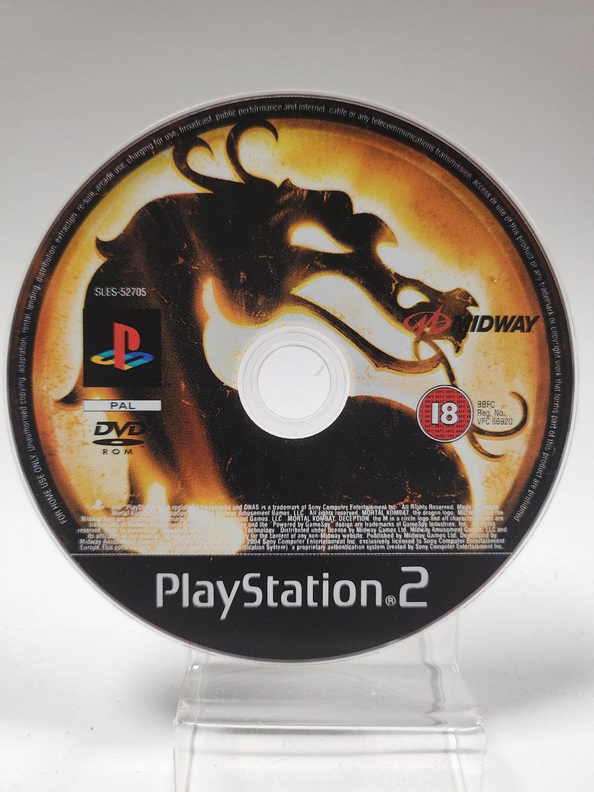 Mortal Kombat (disc only) Playstation 2 - Feniks Gameshop