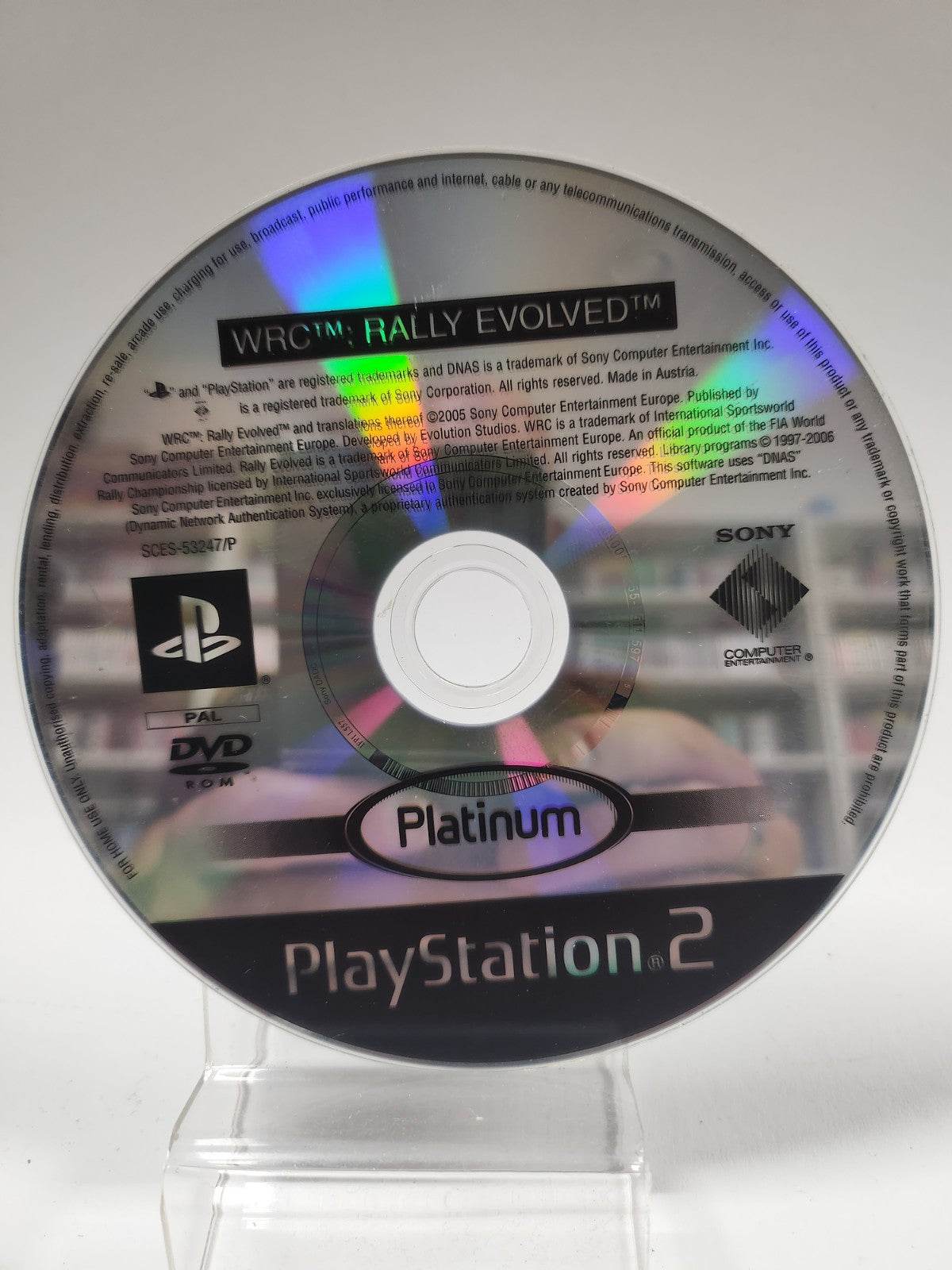 WRC Rally Evolved Platinum Edition (disc only) Playstation 2 - Feniks Gameshop