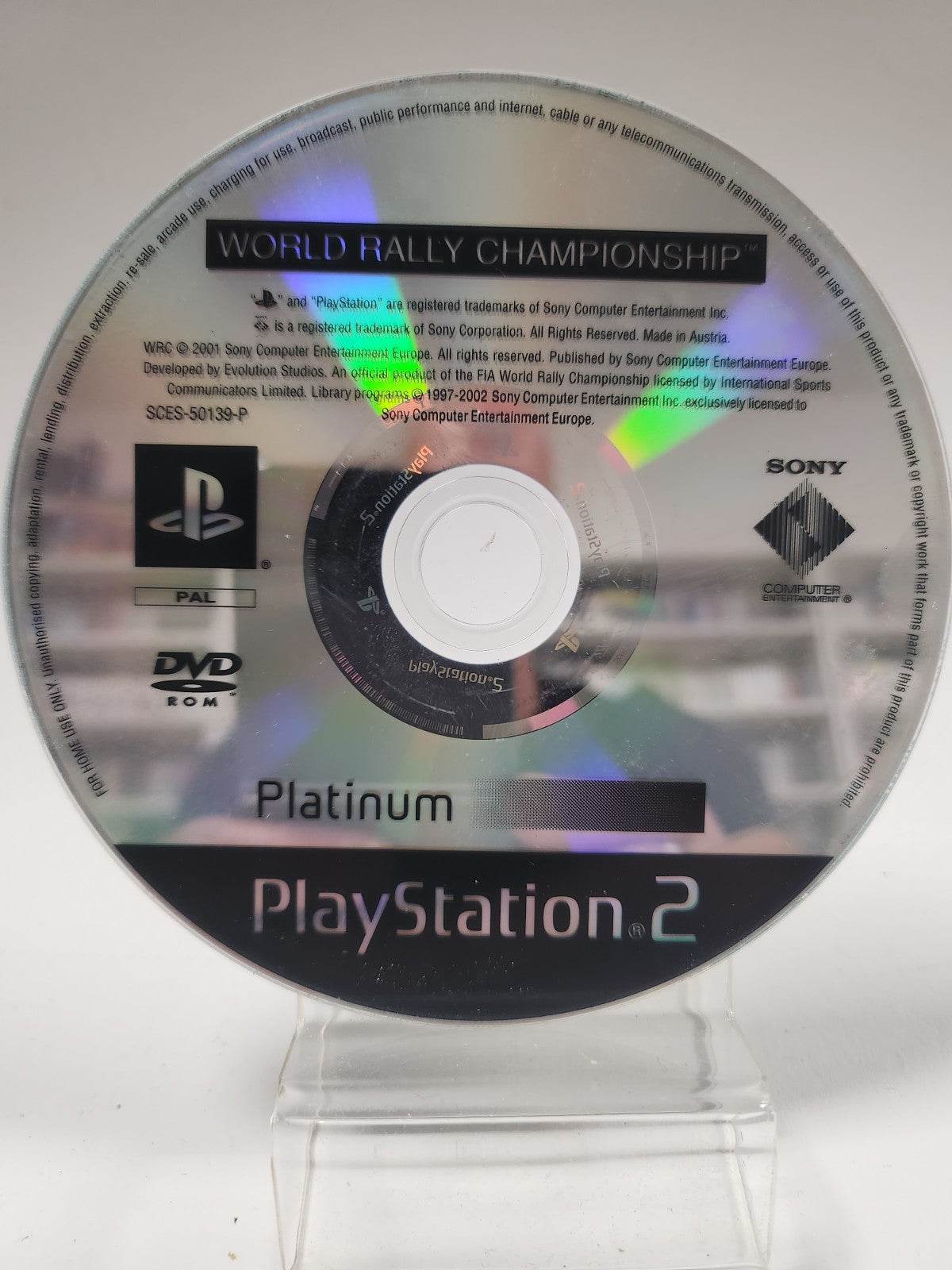 World Rally Championship Platinum (disc only) PS2 - Feniks Gameshop