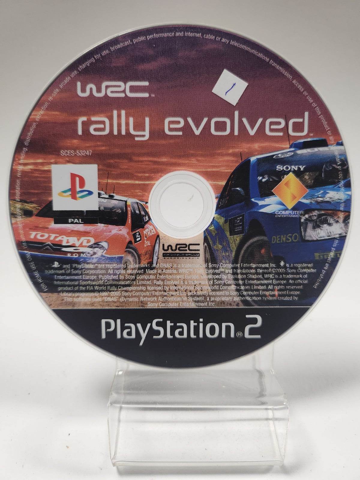 WRC Rally Evolved (disc only) Playstation 2 - Feniks Gameshop