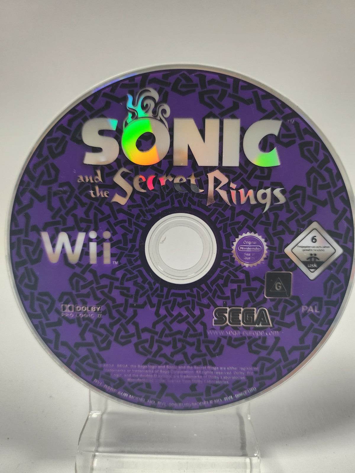 Sonic and the Secret Rings (disc only) Nintendo Wii - Feniks Gameshop