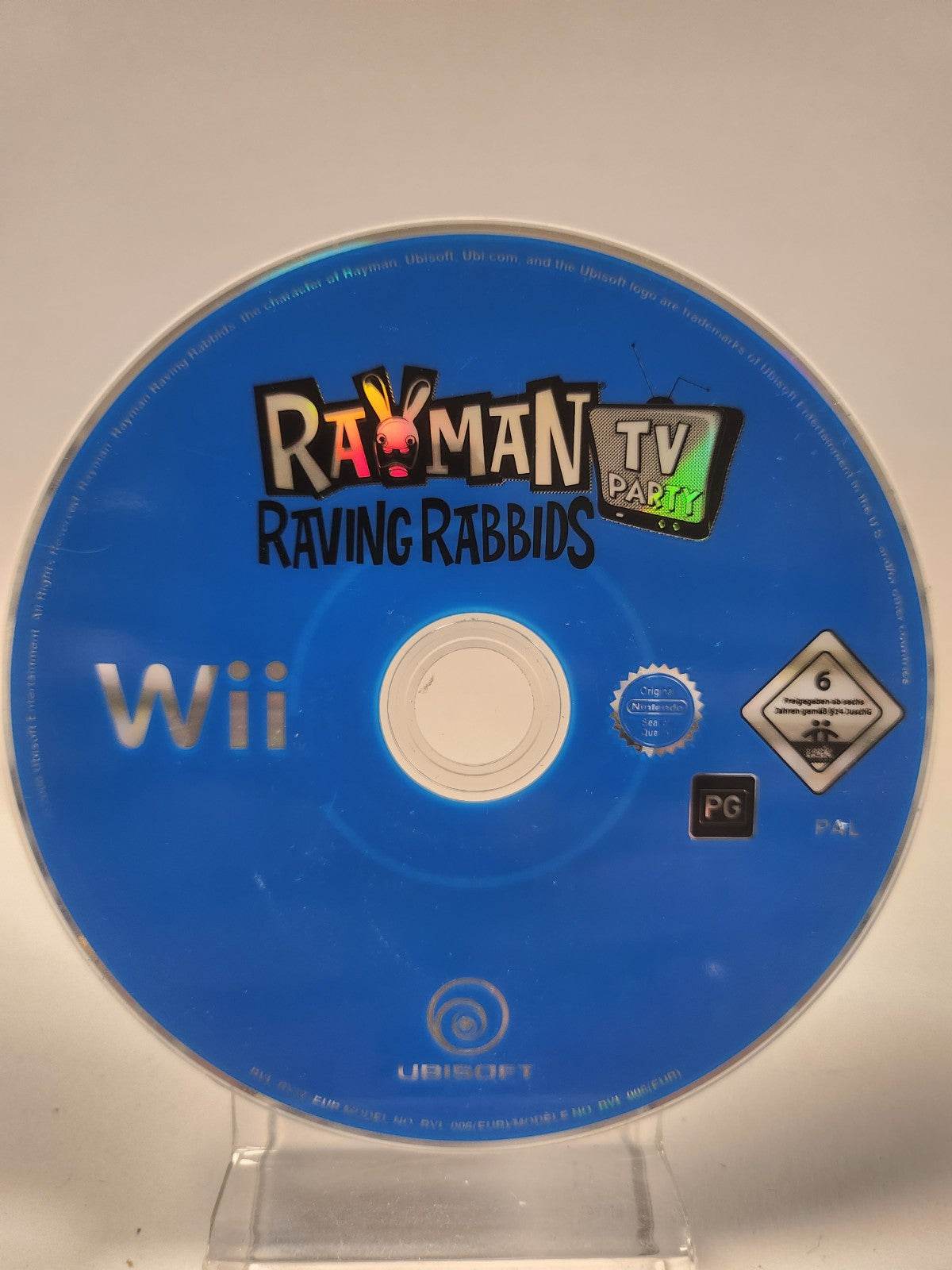 Rayman Raving Rabbids TV Party (disc only) Nintendo Wii - Feniks Gameshop