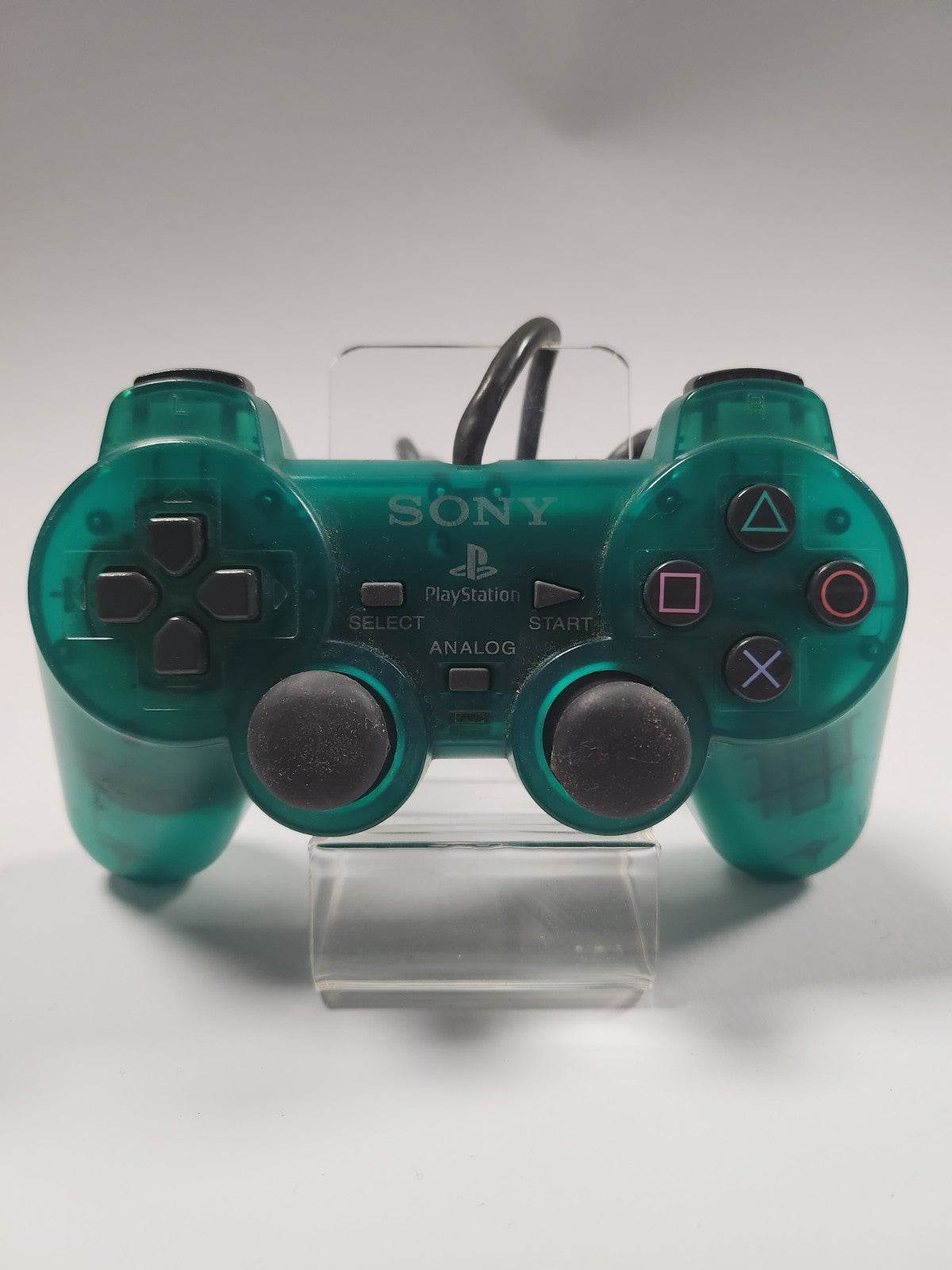 Groene Doorzichtige Orginele Sony Controller Playstation 2 - Feniks Gameshop