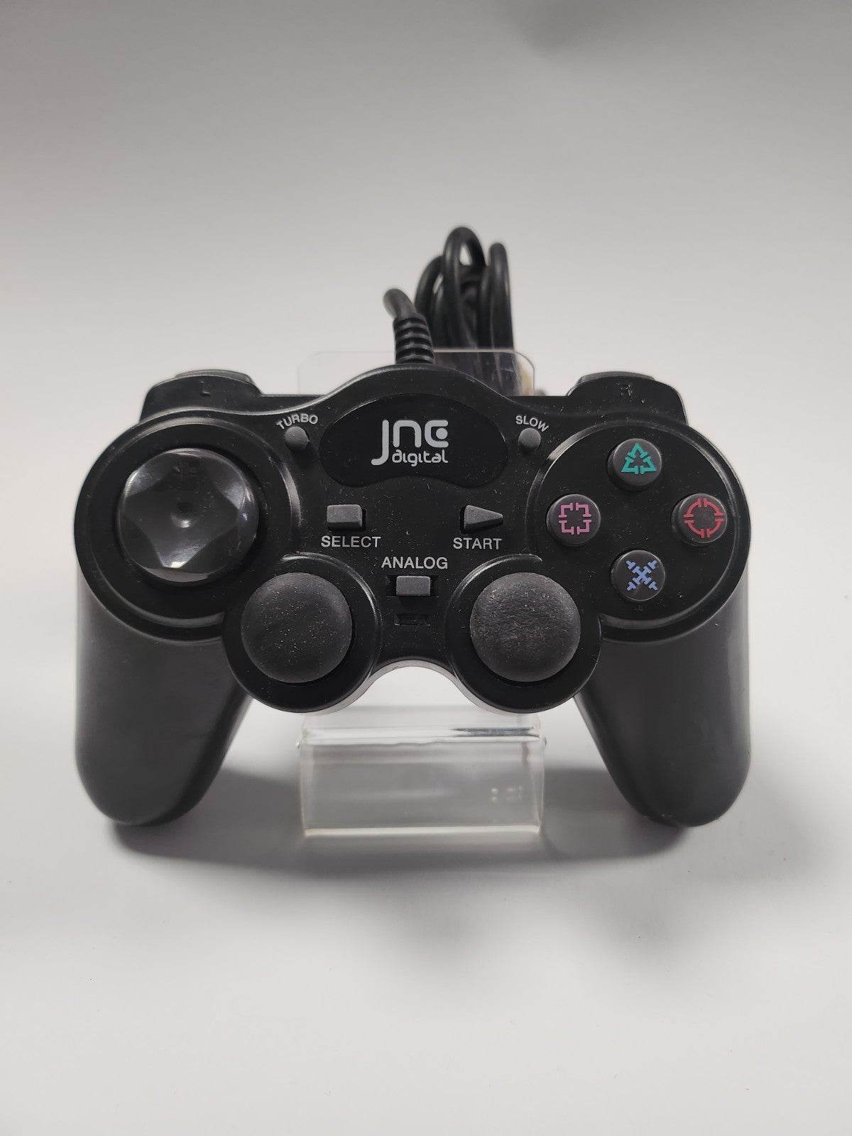 JNC Digital Zwarte Controller Playstation 2 - Feniks Gameshop