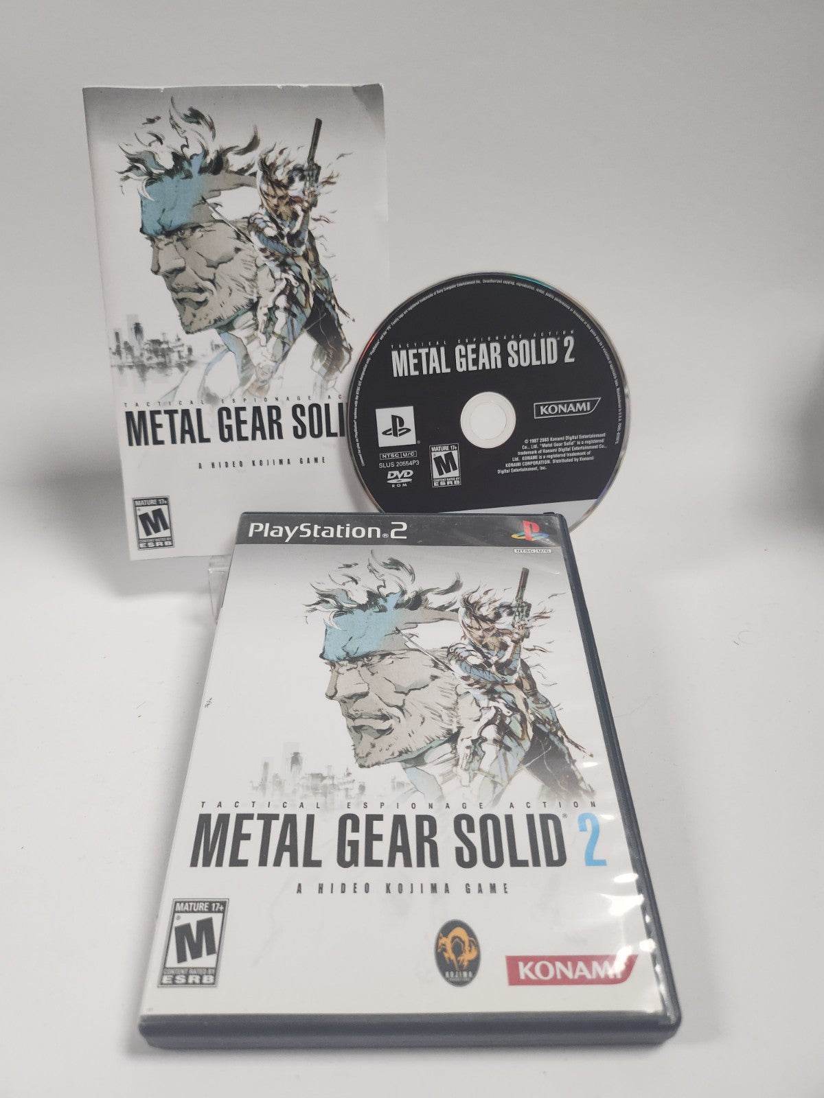 Metal Gear Solid 2 Tactical Espionage Action Playstation 2 - Feniks Gameshop