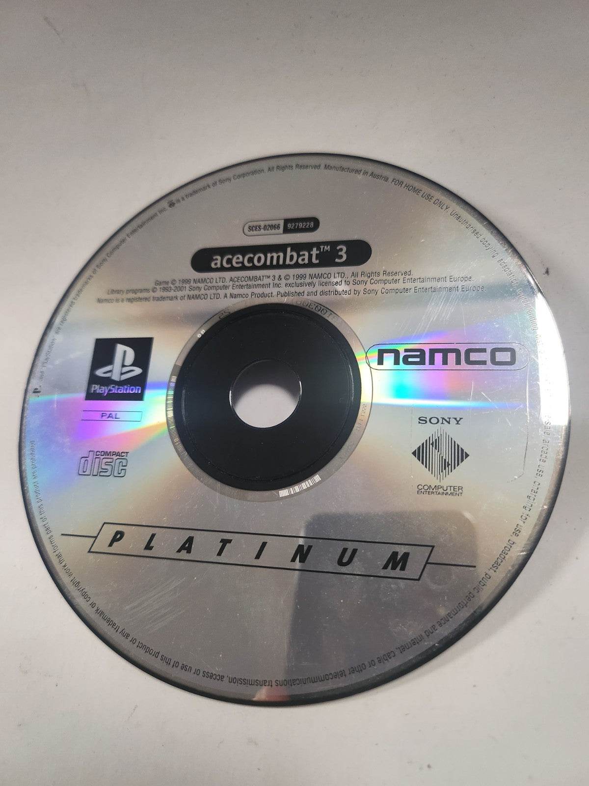Acecombat 3 Platinum (disc only) PlayStation 1 - Feniks Gameshop