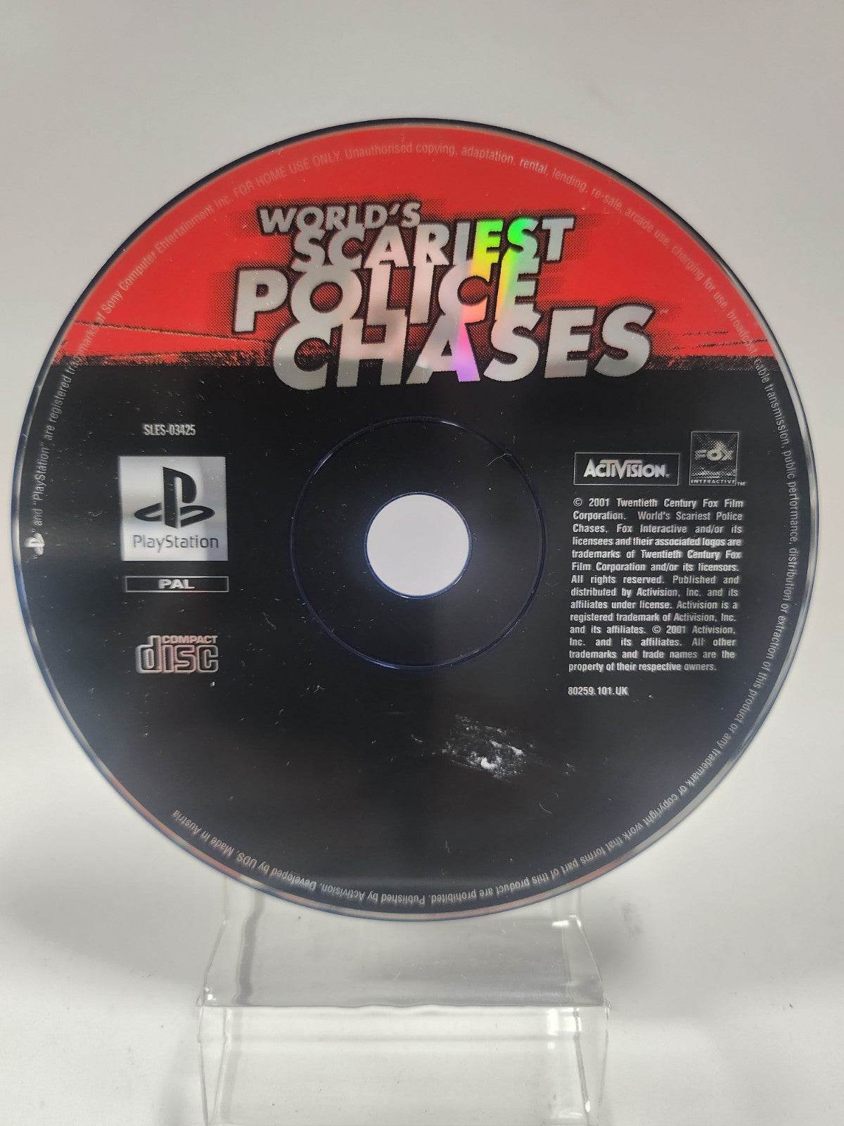 World's Scariest Police Chases (disc only) PlayStation 1 - Feniks Gameshop