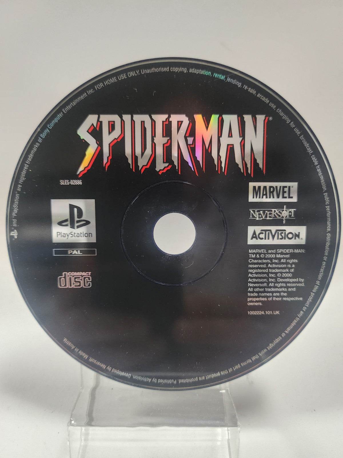 Spider-man (disc only) PlayStation 1 - Feniks Gameshop
