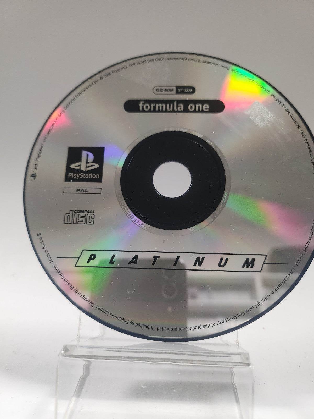 Formula One Platinum (disc only) PlayStation 1 - Feniks Gameshop