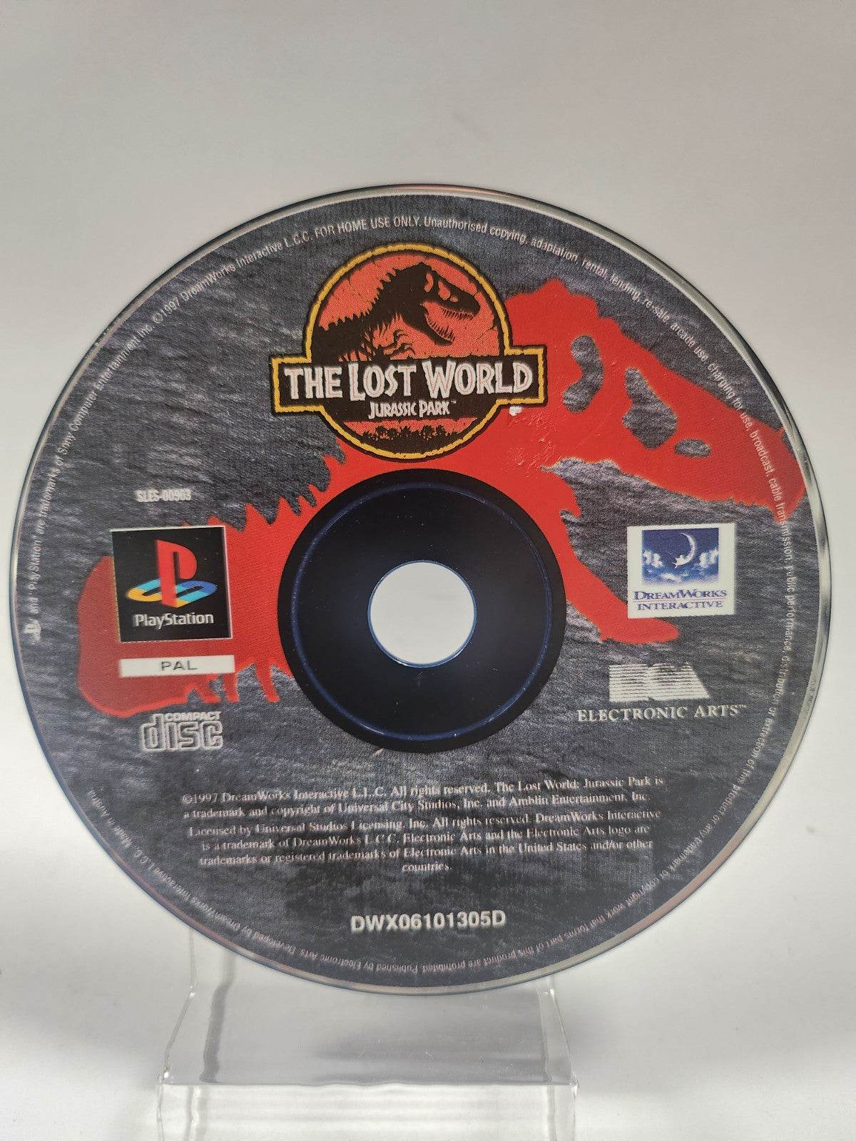 Jurassic Park the Lost World (disc only) PlayStation 1 - Feniks Gameshop