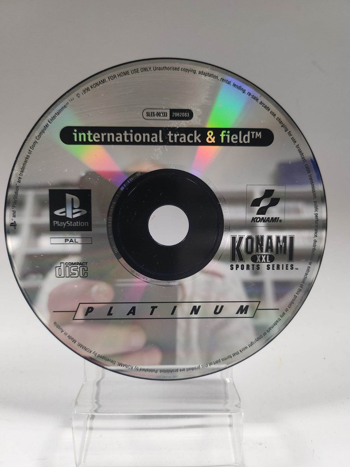 International Track & Field Platinum Edition (disc only) PlayStation 1 - Feniks Gameshop