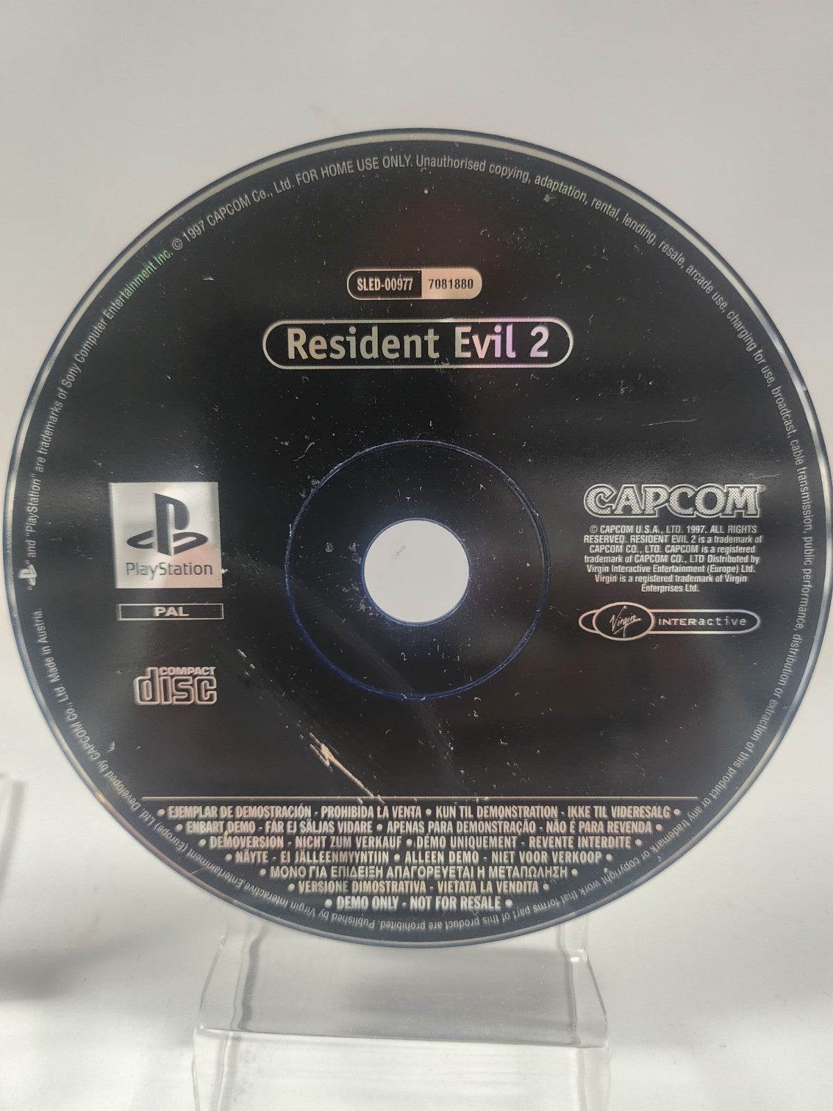 Demo Disc Resident Evil 2 (disc only) PlayStation 1 - Feniks Gameshop