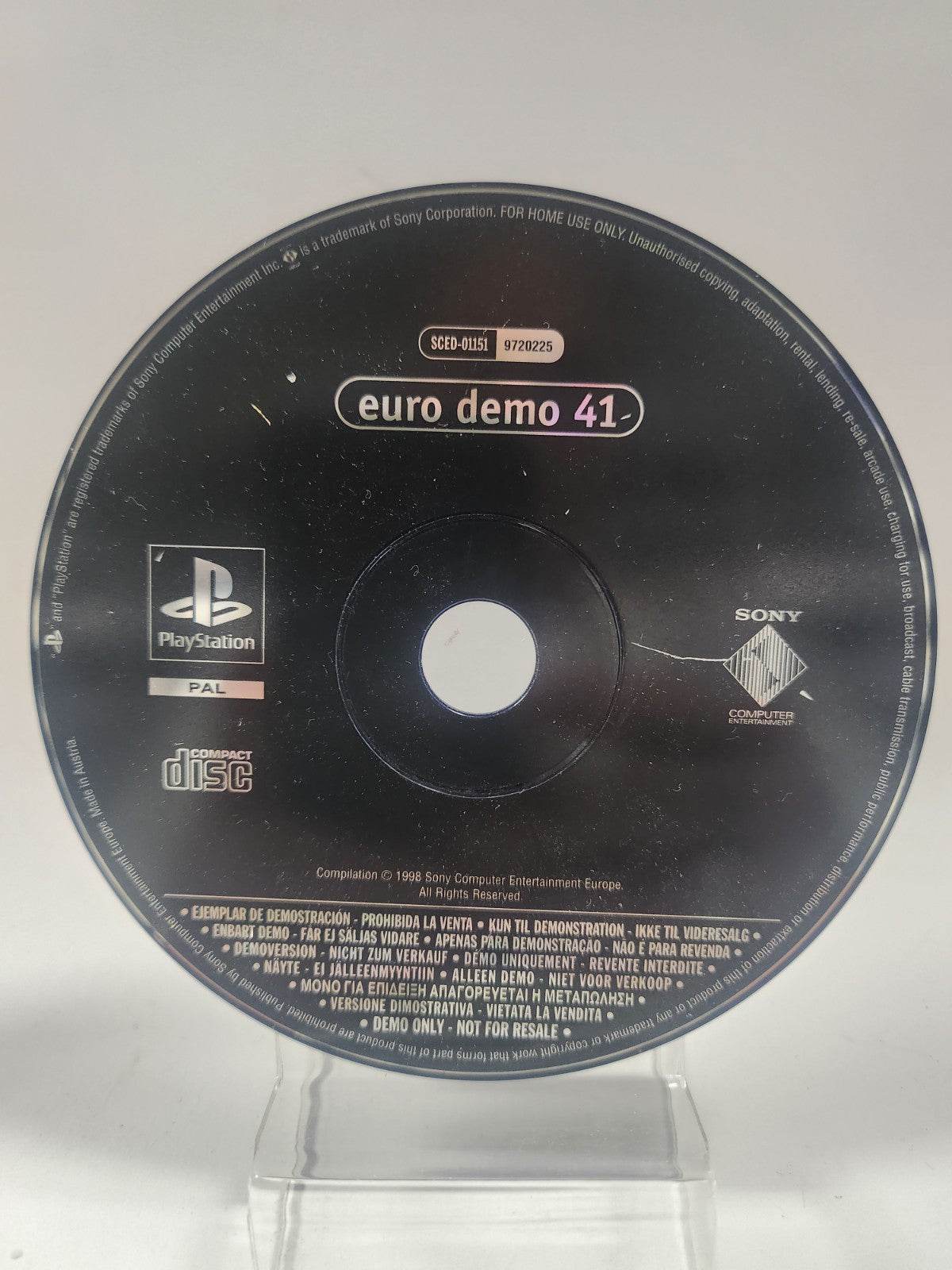 Euro Demo 41 (disc only) PlayStation 1 - Feniks Gameshop