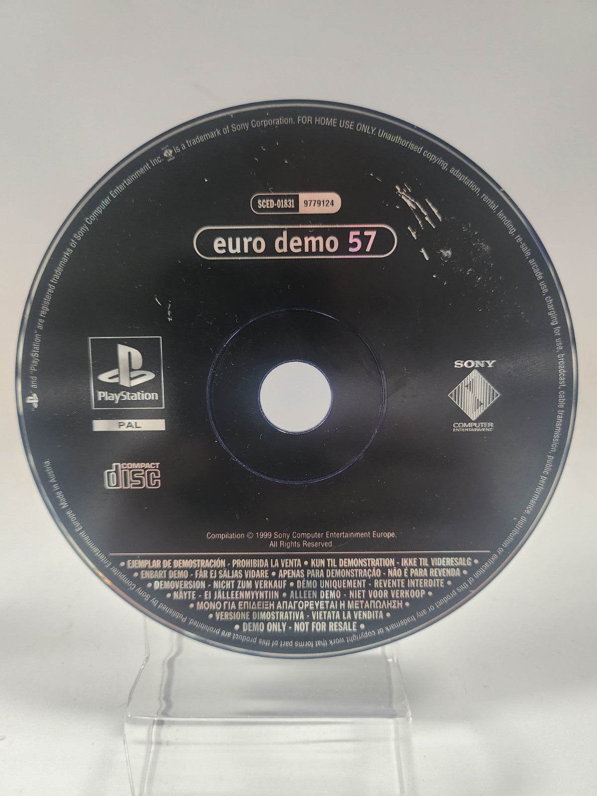 Euro Demo 57 (disc only) PlayStation 1 - Feniks Gameshop