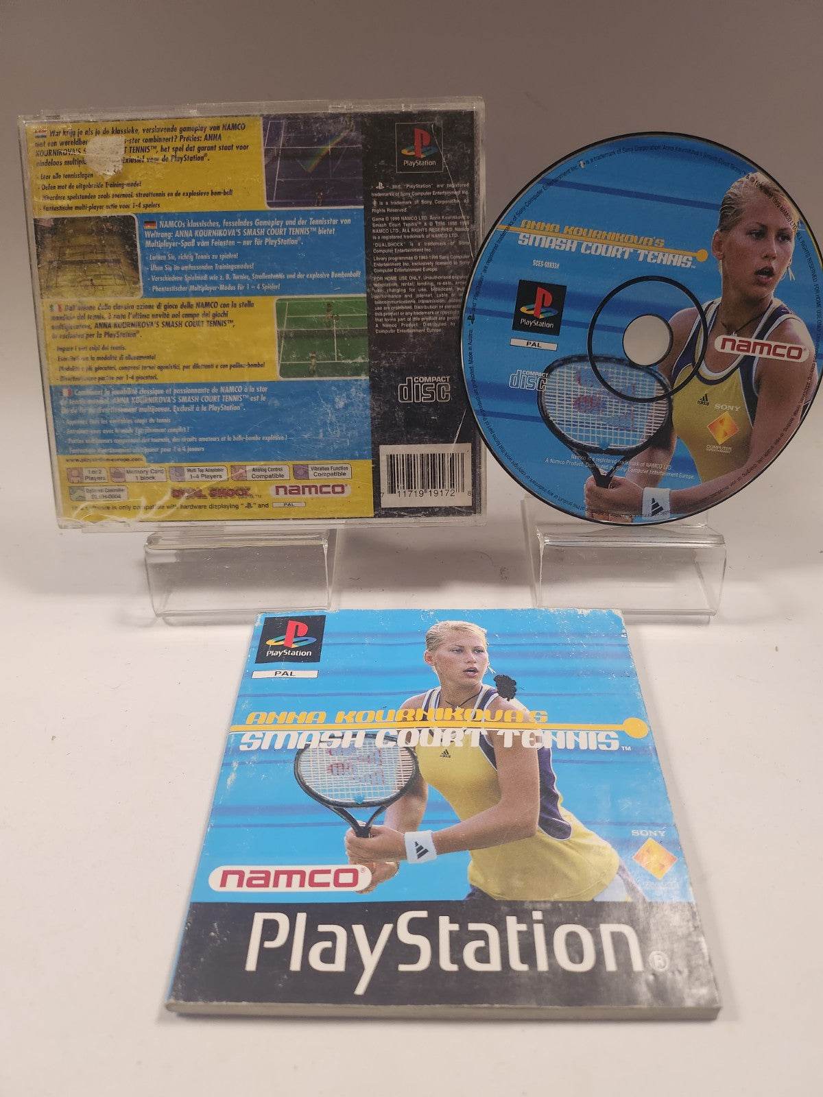 Anna Kournikova's Smash Court Tennis (Back+book) Ps1 - Feniks Gameshop