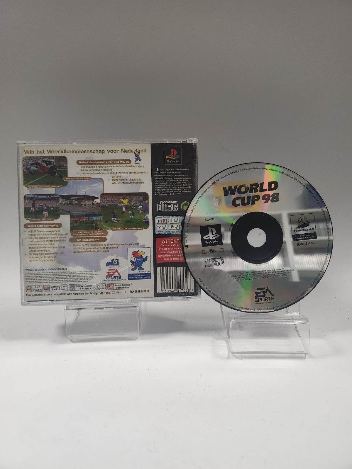World Cup 98 (only backcover) PlayStation 1 - Feniks Gameshop