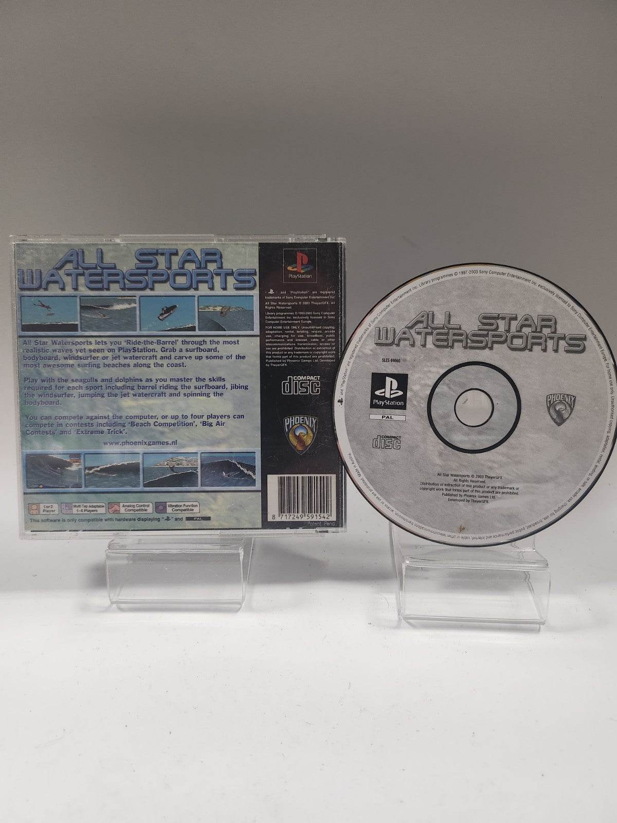 All Star Watersports (only backcover) PlayStation 1 - Feniks Gameshop
