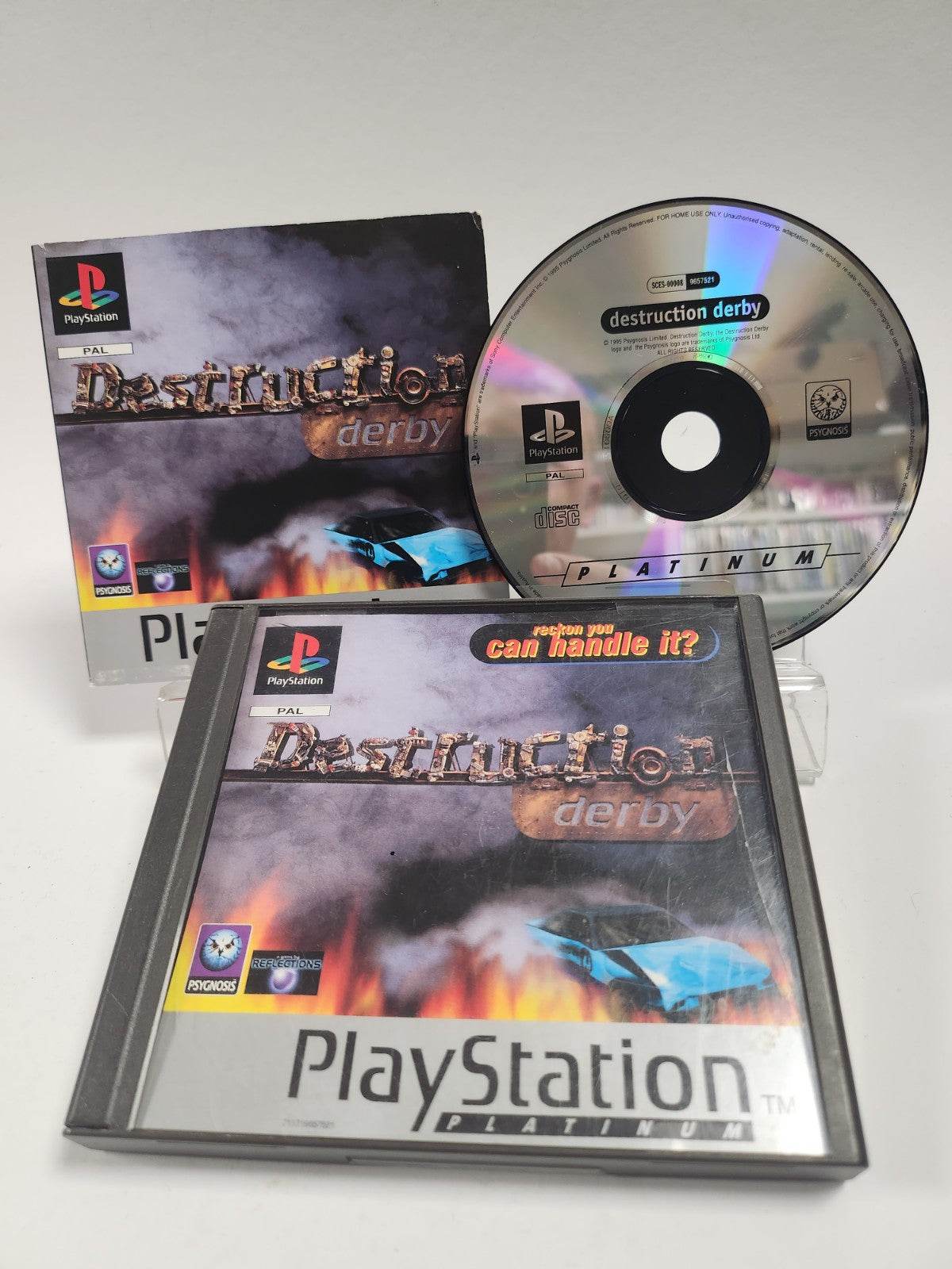 Destruction Derby Platinum Playstation 1 - Feniks Gameshop