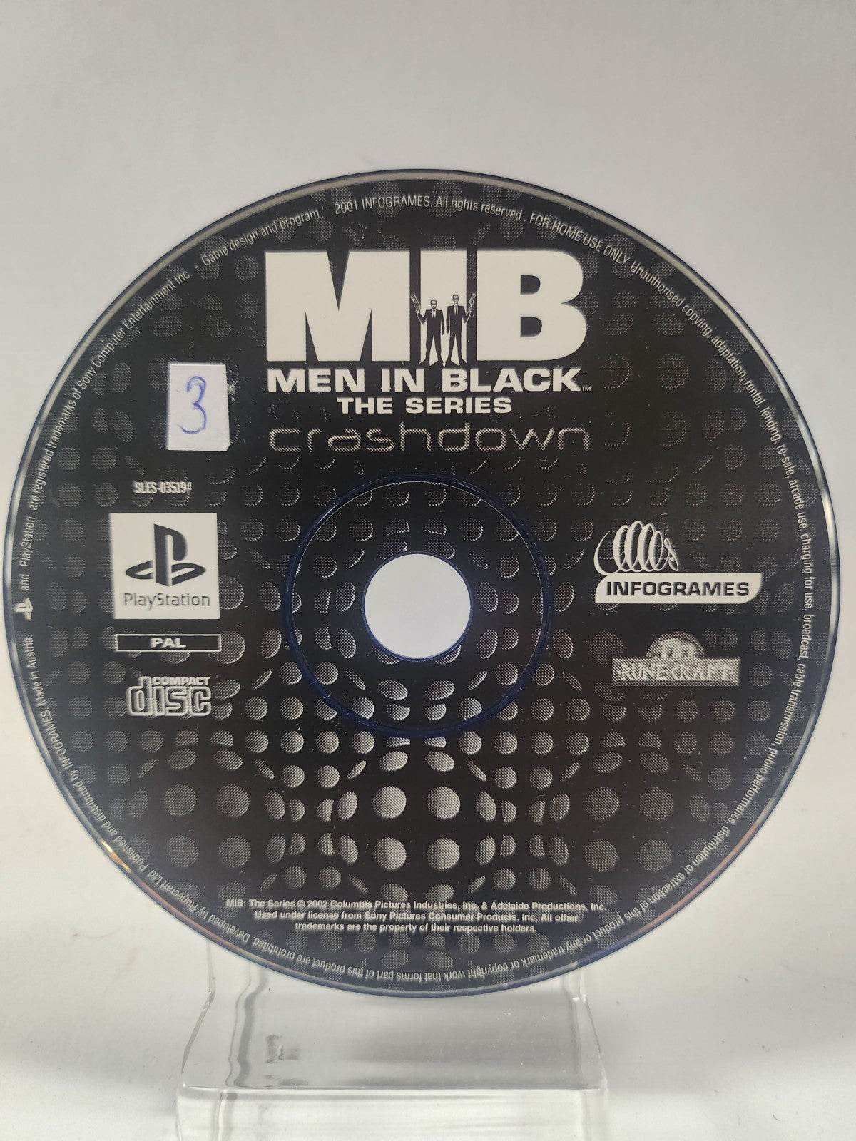 Men in Black Crashdown (disc only) PlayStation 1 - Feniks Gameshop