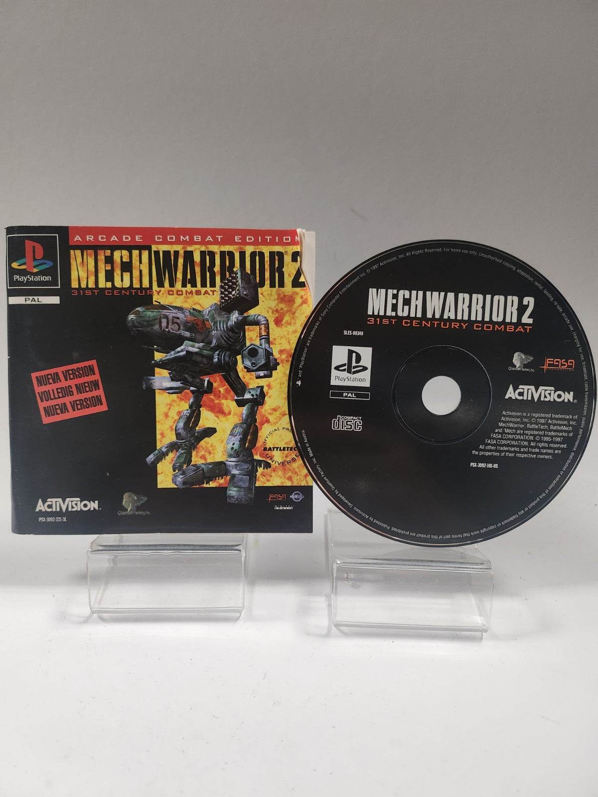 Mech Warrior 2 Arcade Combat Edition (disc & book only) PlayStation 1 - Feniks Gameshop
